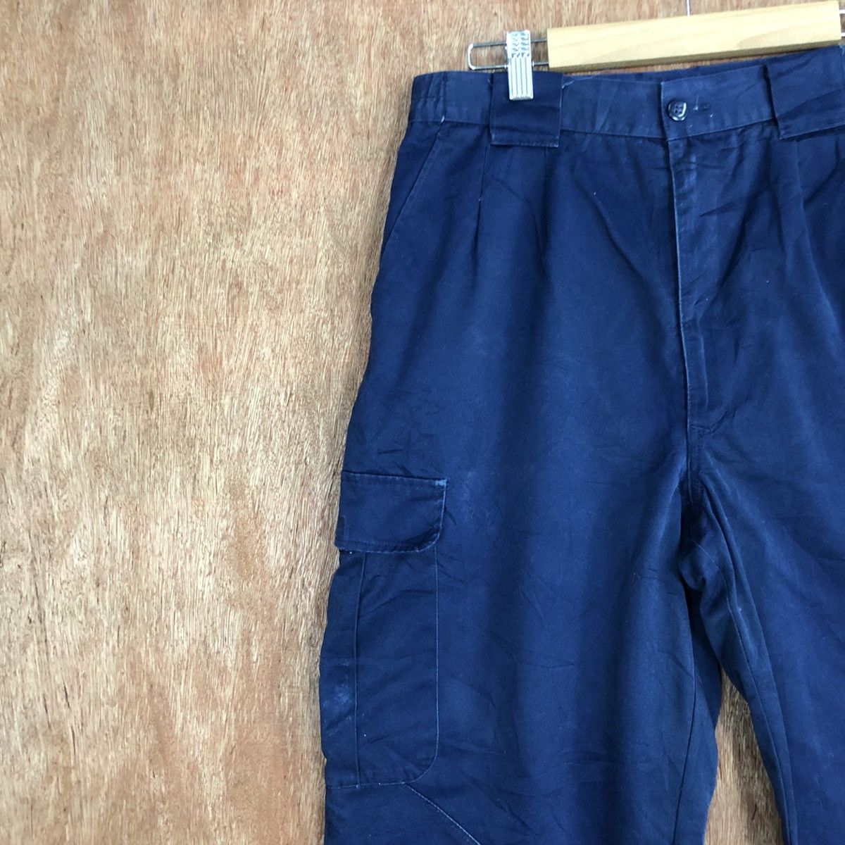 Mizuno Mizuno Dark Blue worker multi pocket tactical Pants #H155 Size US 28 / EU 44 - 6 Thumbnail