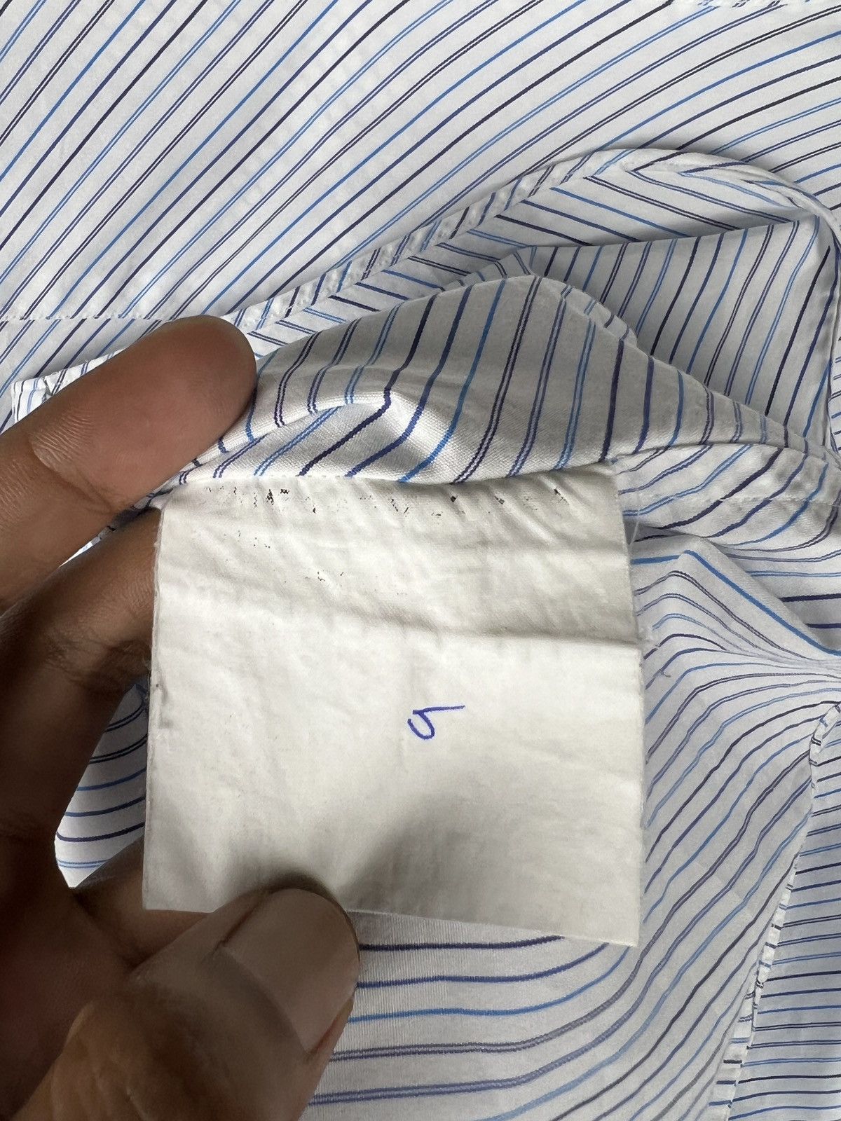Comme des Garcons Comme des Garçons SHIRT SS08 Stripes Button Up Shirt Size US S / EU 44-46 / 1 - 8 Thumbnail