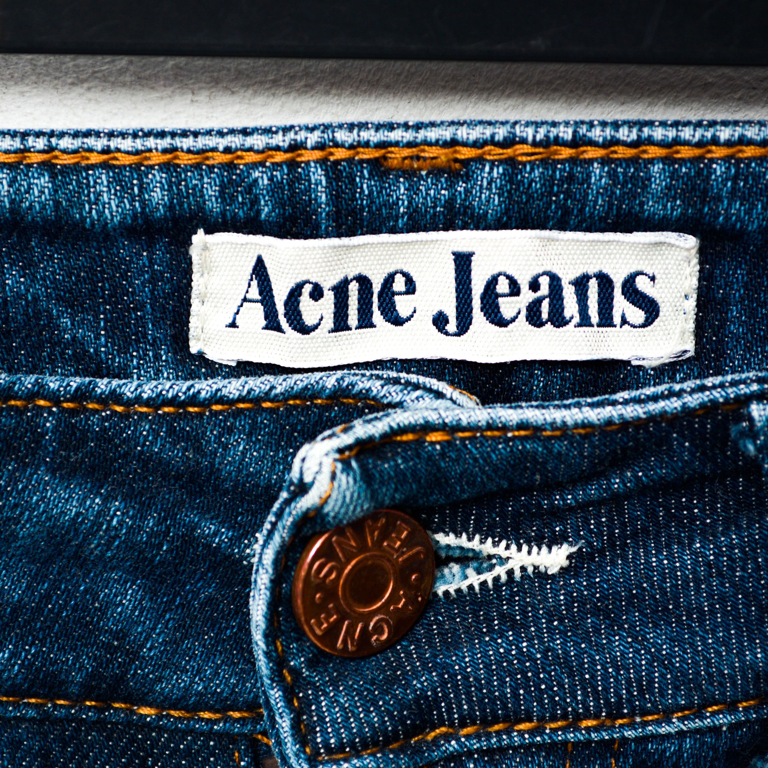 Acne Studios × Japanese Brand ACNE Jeans Hex DC Women W28 Pants Raw Slim Skinny Unwashed Size 28" / US 6 / IT 42 - 2 Thumbnail