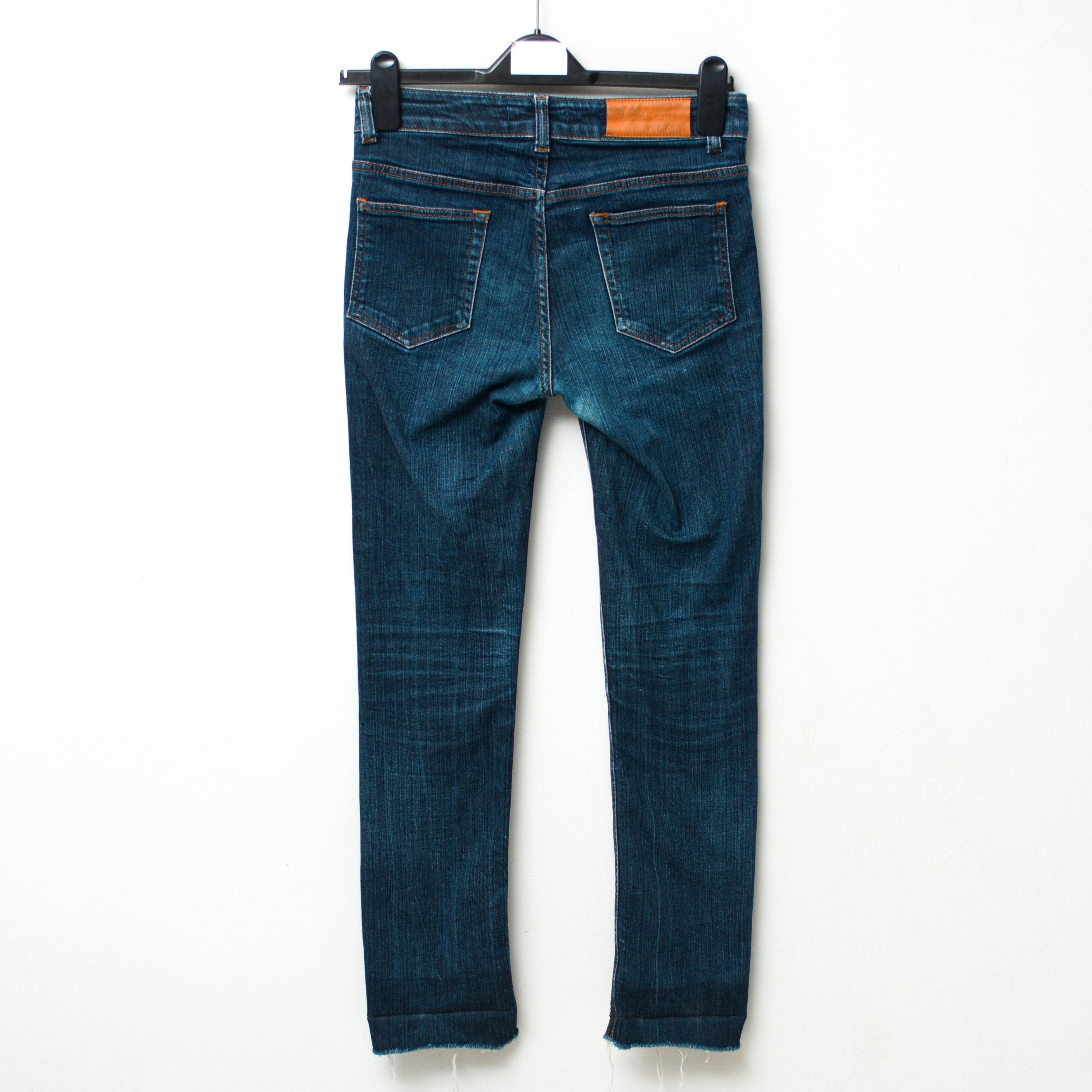 Acne Studios × Japanese Brand ACNE Jeans Hex DC Women W28 Pants Raw Slim Skinny Unwashed Size 28" / US 6 / IT 42 - 3 Thumbnail