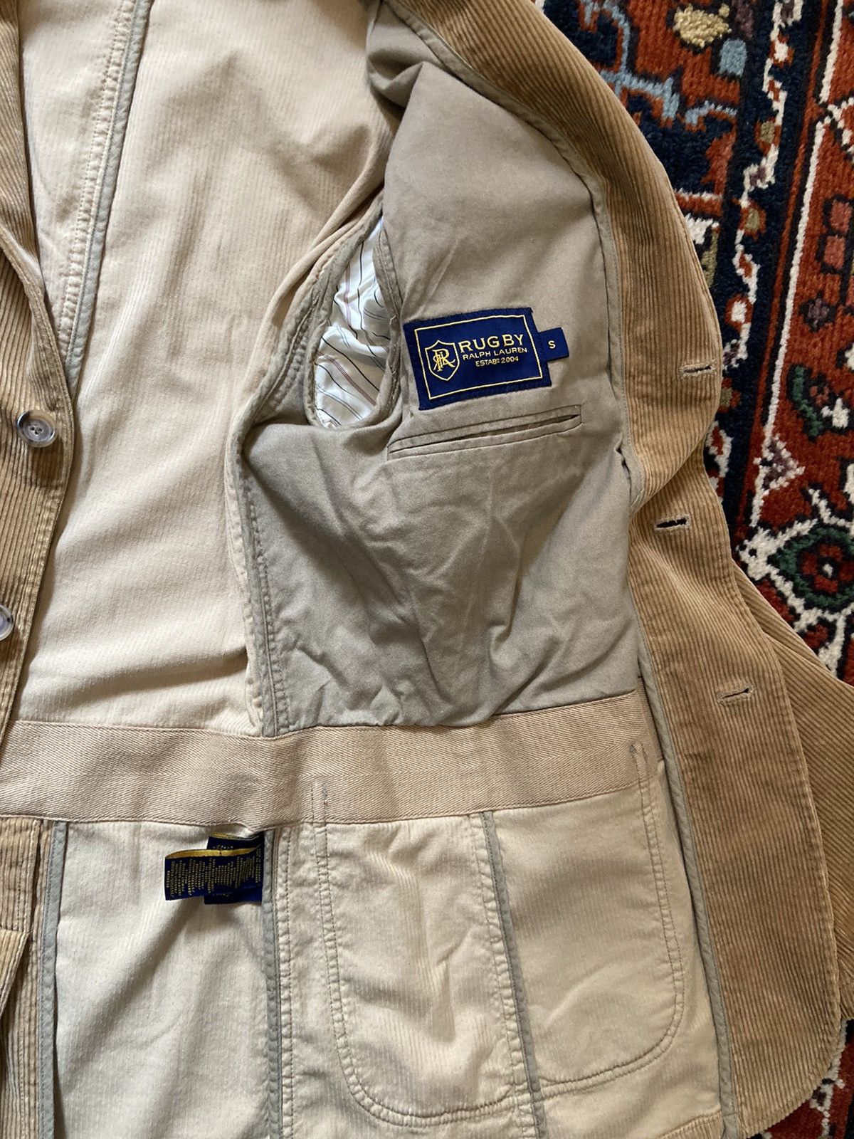 Rugby Ralph Lauren Corduroy blazer Size 36R - 2 Thumbnail