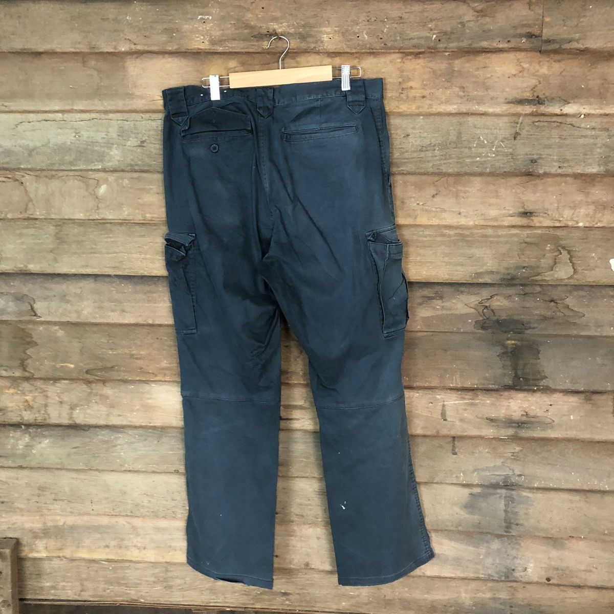 Japanese Brand Japan faded Blue vintage utility Cargo Pants #7050 Size US 36 / EU 52 - 10 Thumbnail