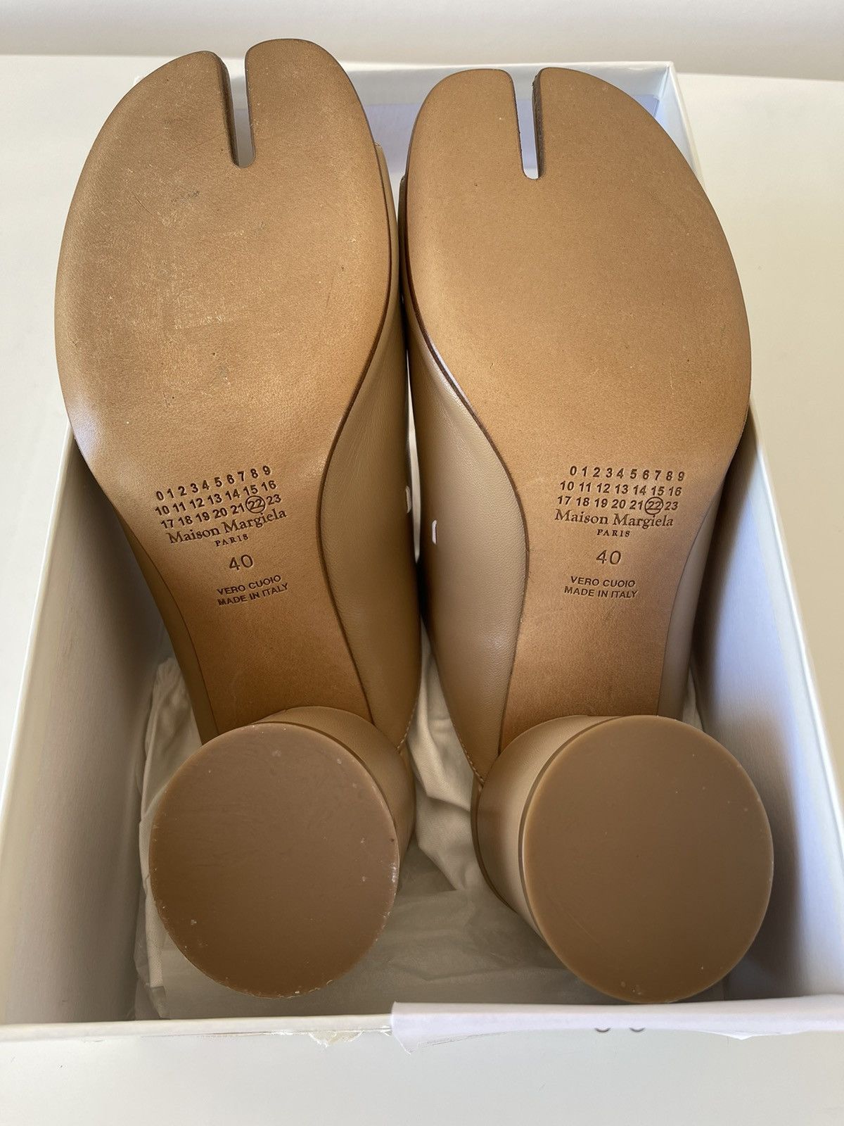 Maison Margiela Maison Margiela Tabi Leather Sandals Size US 10 / IT 40 - 5 Thumbnail