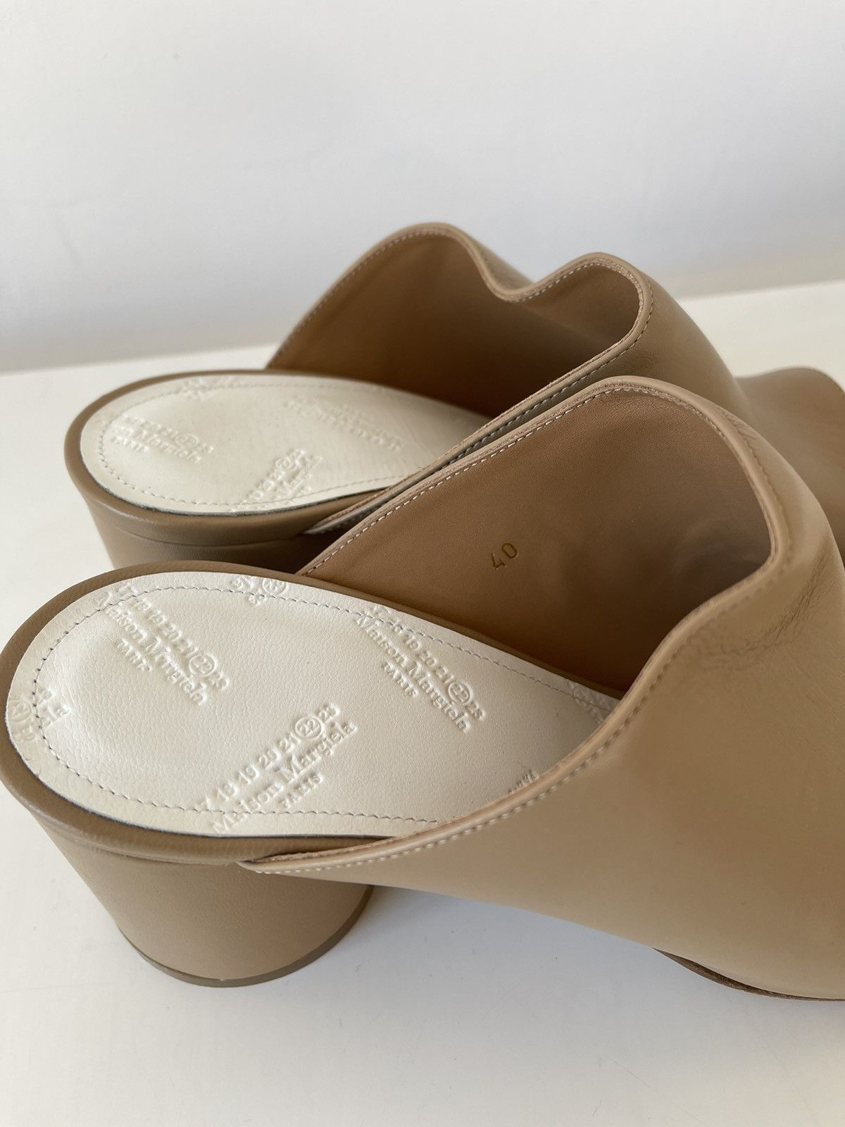 Maison Margiela Maison Margiela Tabi Leather Sandals Size US 10 / IT 40 - 3 Thumbnail