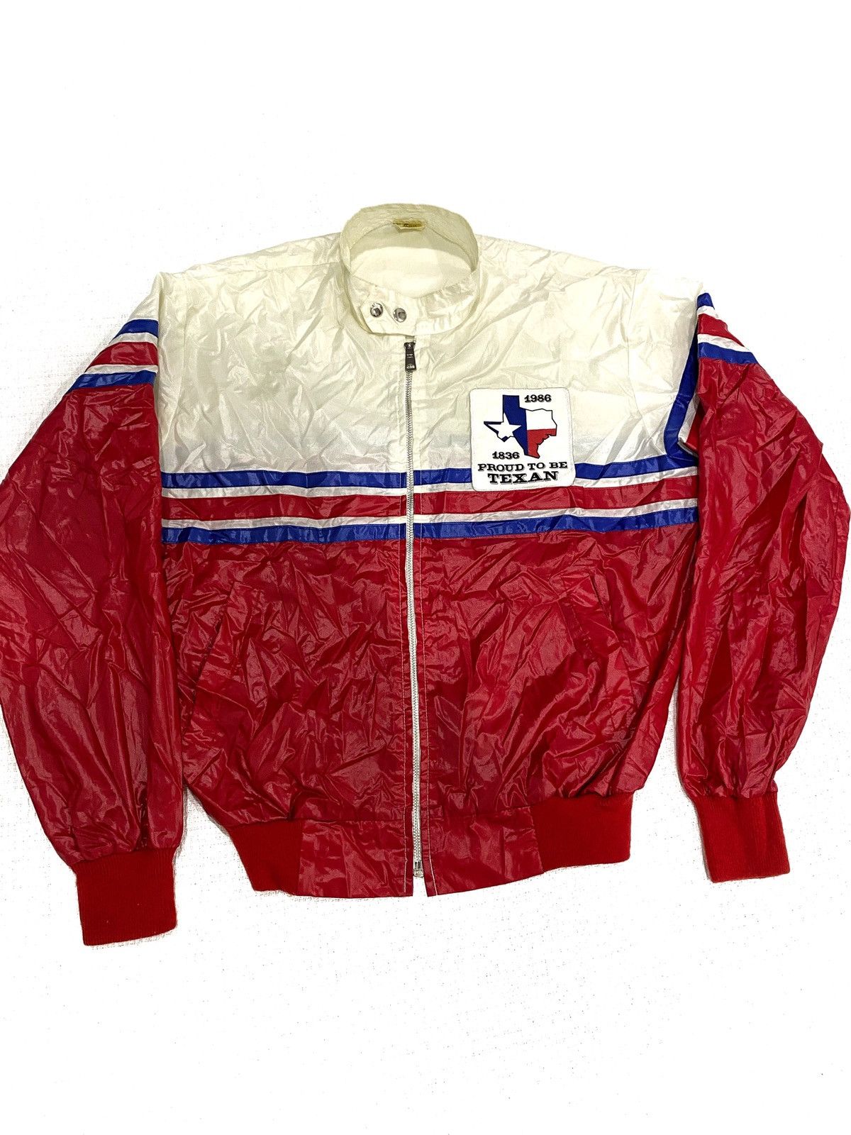 Japanese Brand Vintage Jacket 1836 Proud to be TEXAS Racing Size US L / EU 52-54 / 3 - 3 Thumbnail