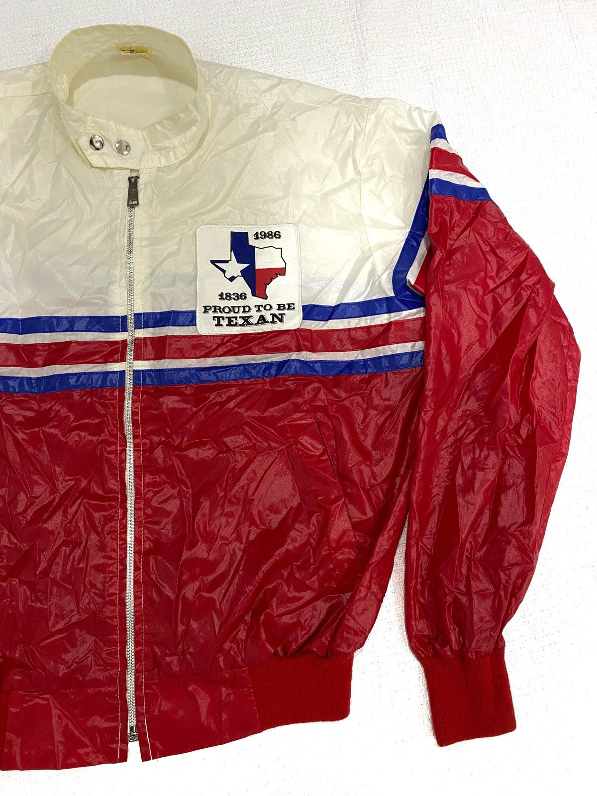 Japanese Brand Vintage Jacket 1836 Proud to be TEXAS Racing Size US L / EU 52-54 / 3 - 7 Thumbnail