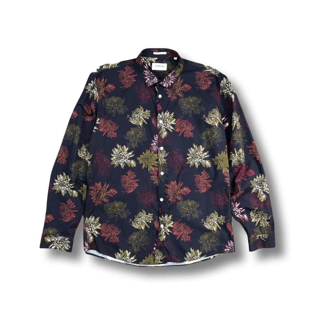 Lindbergh Lindbergh Floral shirt Size US XL / EU 56 / 4 - 1 Thumbnail