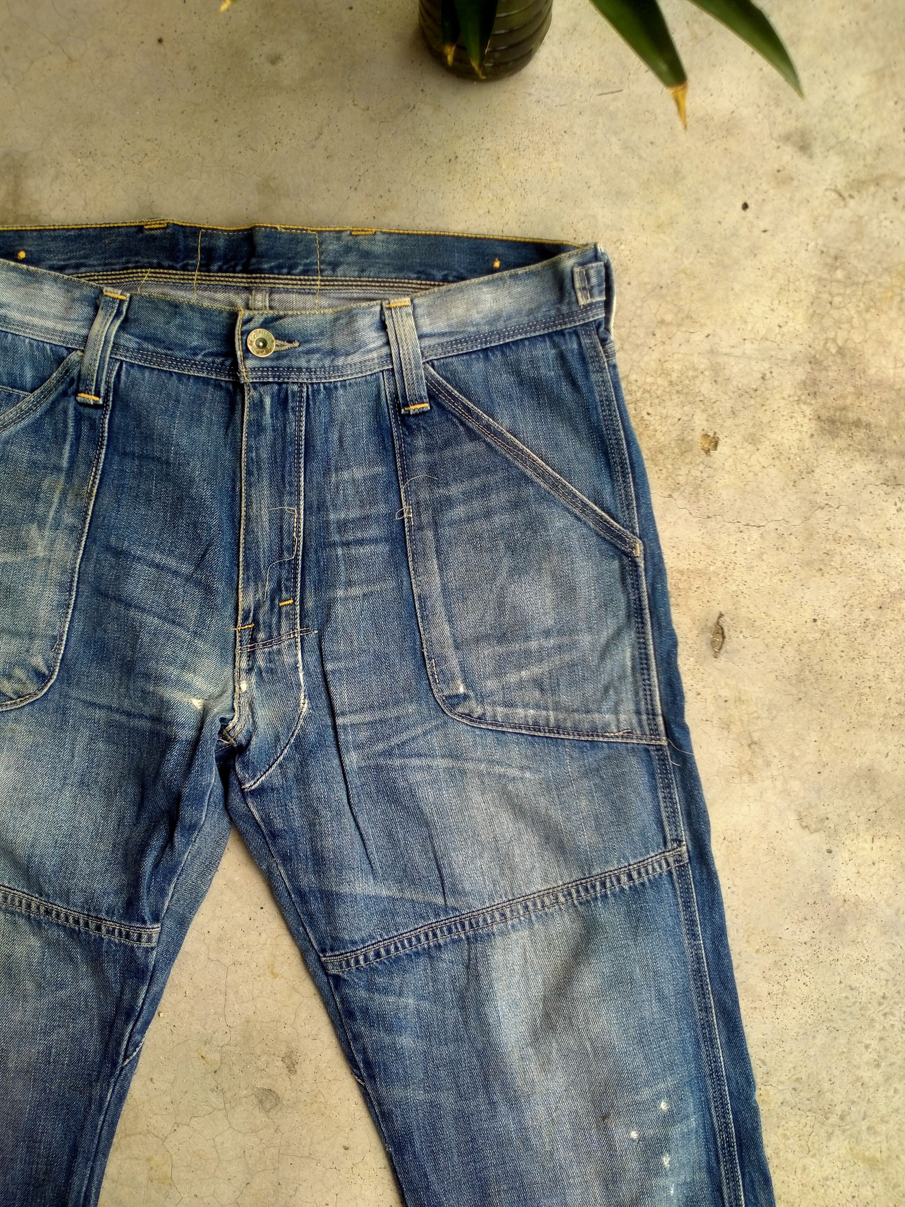 Japanese Brand × Levi's DISTRESSED LEVIS MULTIPOCKET DENIM Size US 38 / EU 54 - 2 Thumbnail