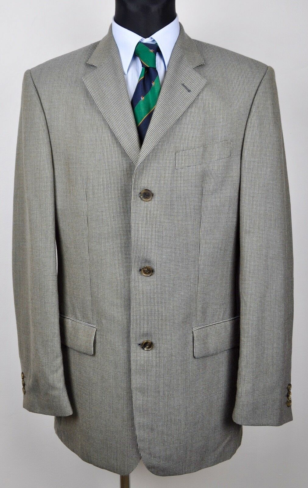 Joop! Textured Pattern US 40L UK Blazer Sport Coat Tweed Jacket 98 Size 40L - 1 Thumbnail