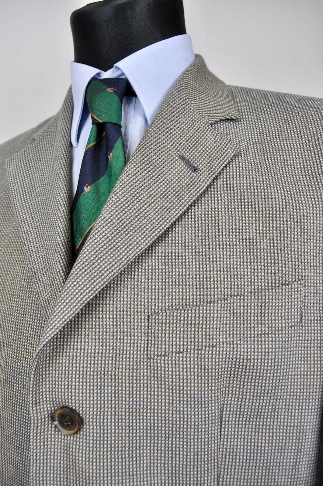 Joop! Textured Pattern US 40L UK Blazer Sport Coat Tweed Jacket 98 Size 40L - 3 Thumbnail