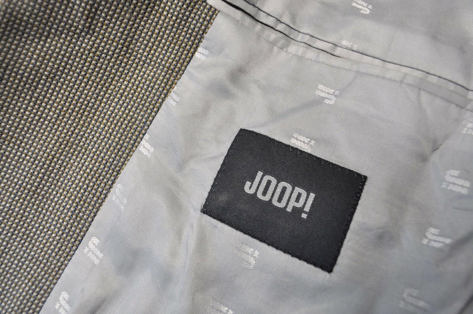 Joop! Textured Pattern US 40L UK Blazer Sport Coat Tweed Jacket 98 Size 40L - 6 Thumbnail