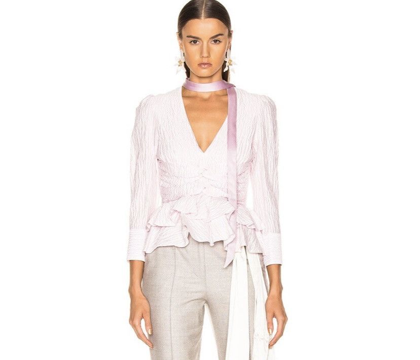 Hellessy Stargazing Top in Blush size 4