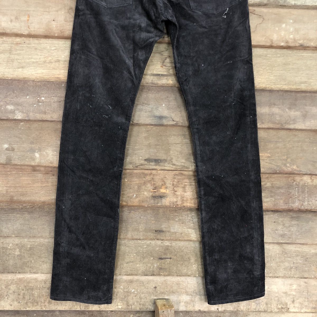 Full Count & Co. DL Full Count Brown Corduroy Denim Pants #4974 Size US 30 / EU 46 - 9 Thumbnail