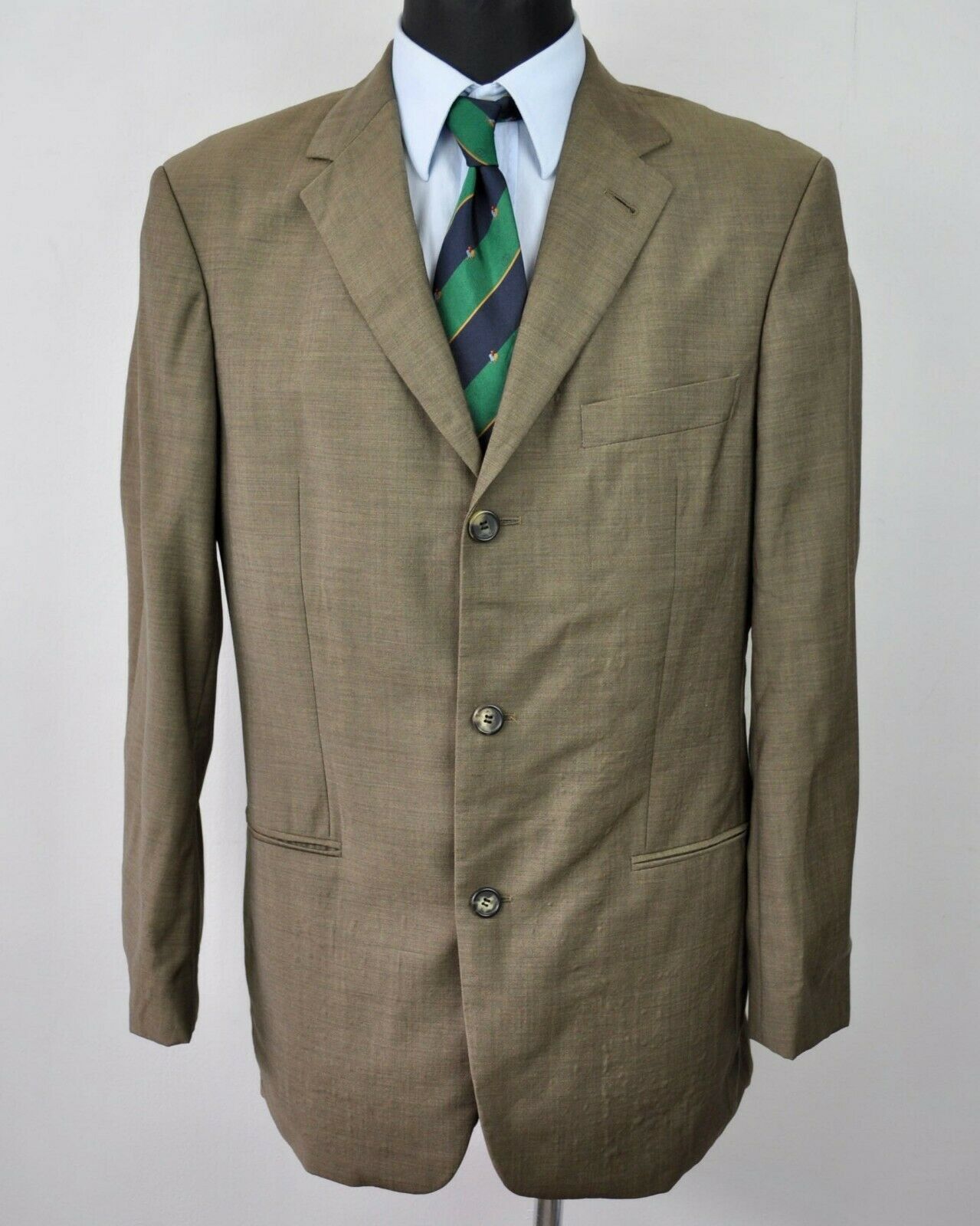 Hugo HUGO BOSS 'Einstein' Mens Wool Blazer Suit Coat Jacket Vtg Size 38L - 1 Thumbnail