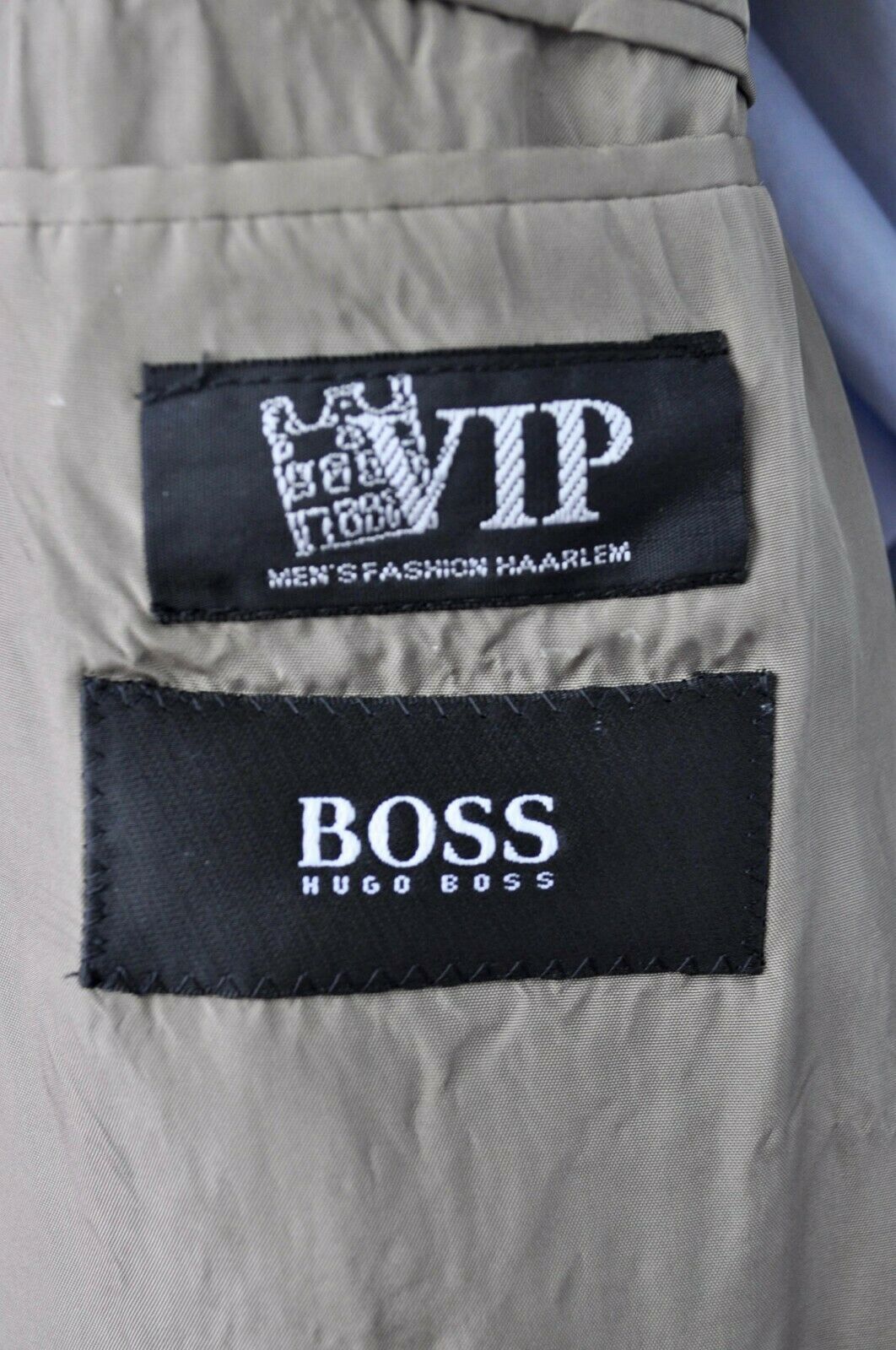 Hugo HUGO BOSS 'Einstein' Mens Wool Blazer Suit Coat Jacket Vtg Size 38L - 7 Thumbnail