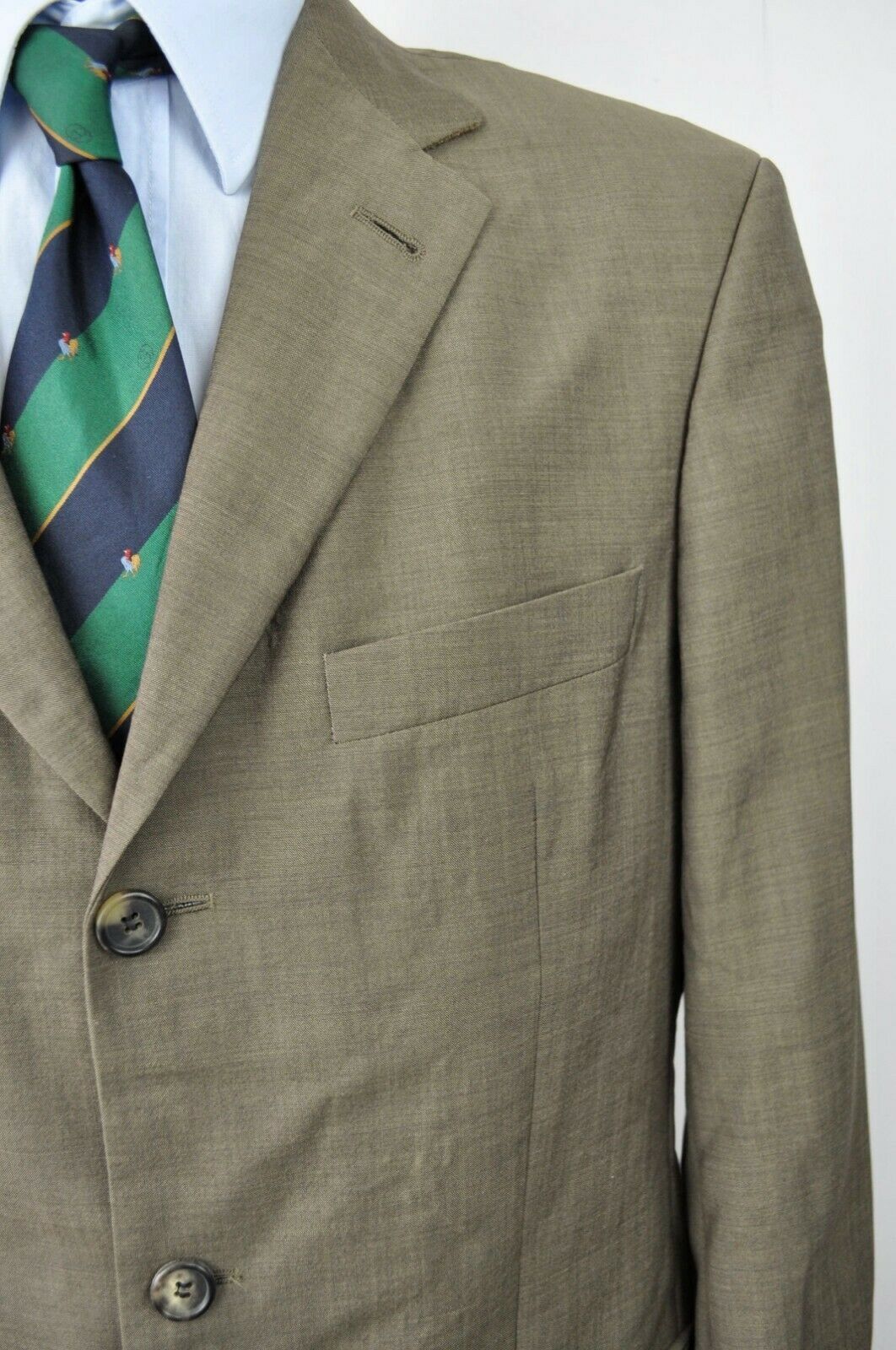 Hugo HUGO BOSS 'Einstein' Mens Wool Blazer Suit Coat Jacket Vtg Size 38L - 2 Thumbnail