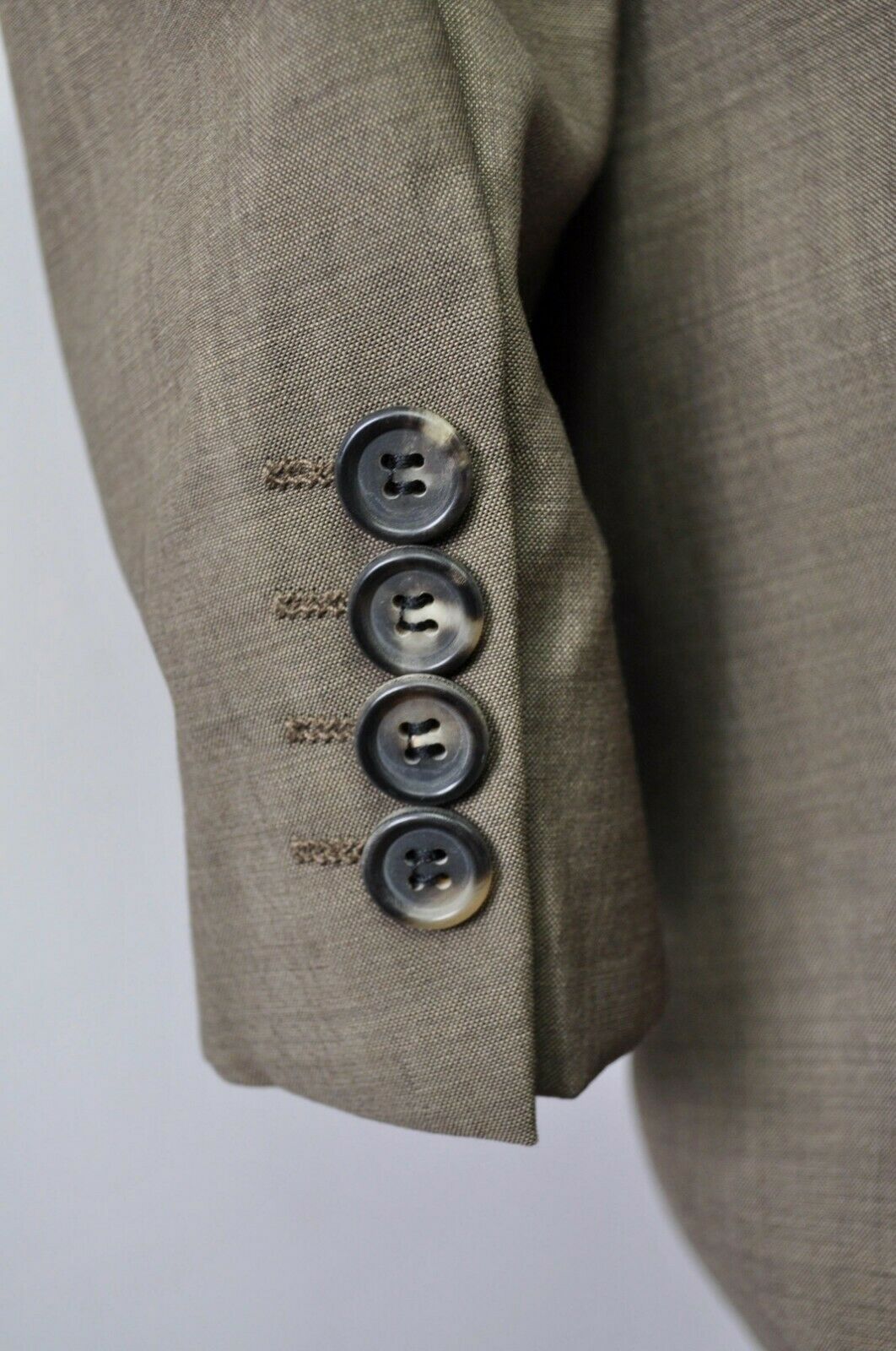 Hugo HUGO BOSS 'Einstein' Mens Wool Blazer Suit Coat Jacket Vtg Size 38L - 5 Thumbnail