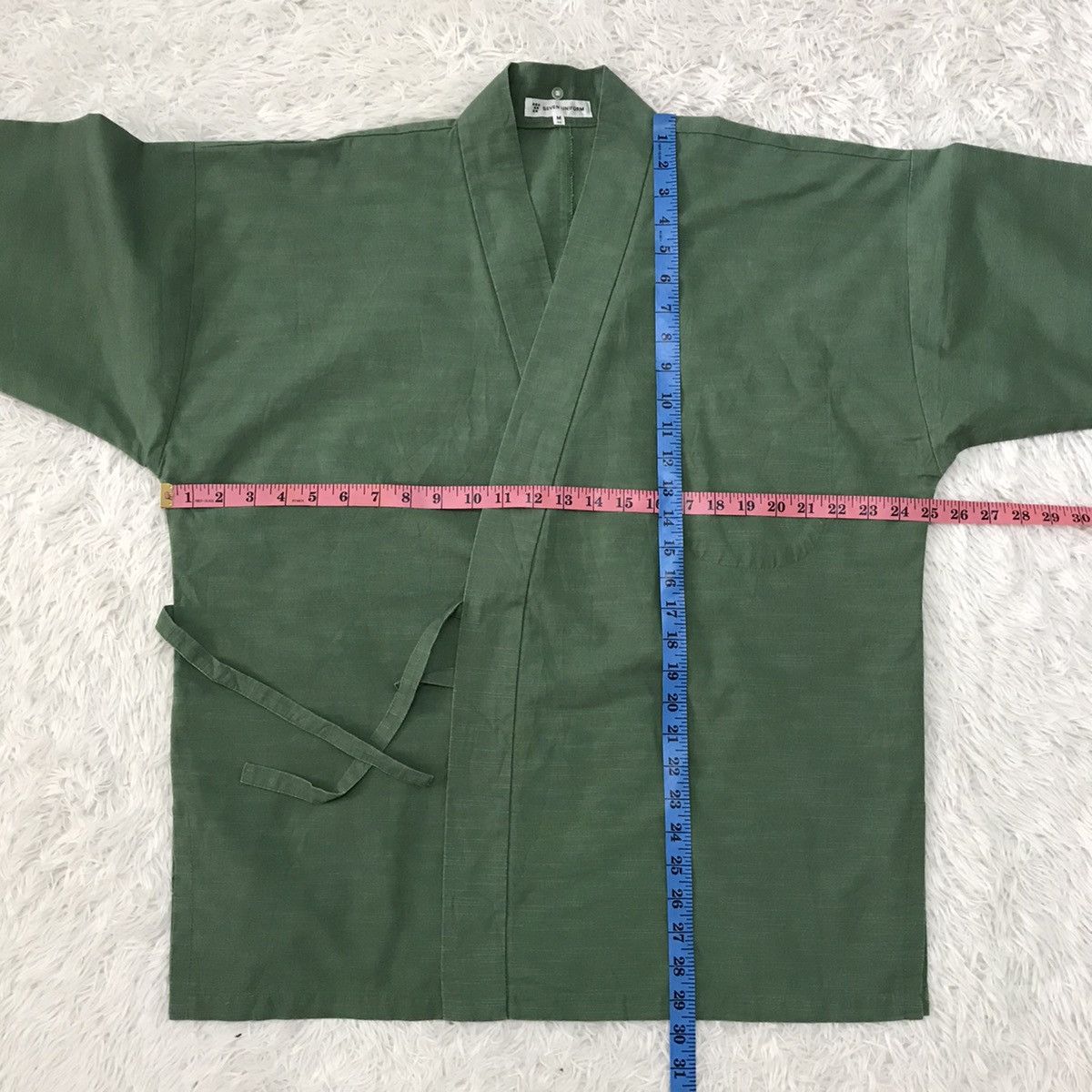 Japanese Brand 💥Steals💥Seven Uniform Kimono Made in Japan Size US M / EU 48-50 / 2 - 14 Thumbnail