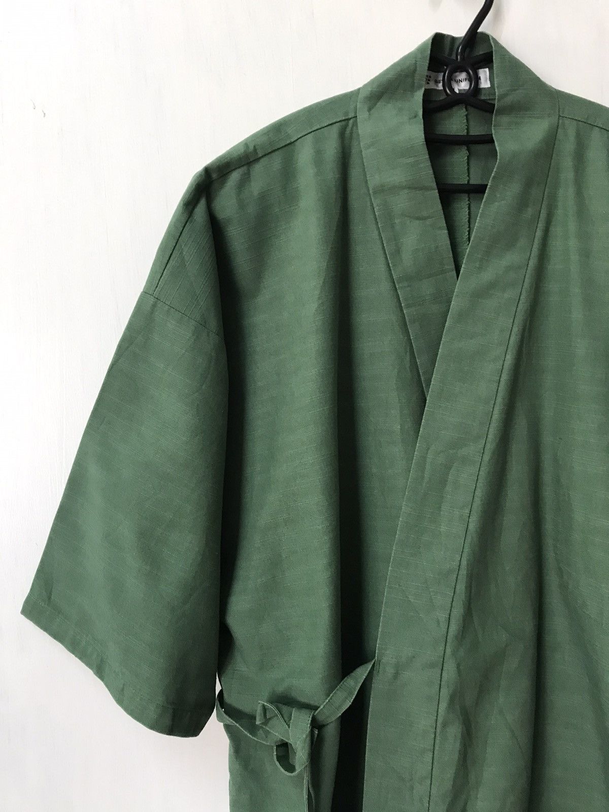 Japanese Brand 💥Steals💥Seven Uniform Kimono Made in Japan Size US M / EU 48-50 / 2 - 6 Thumbnail
