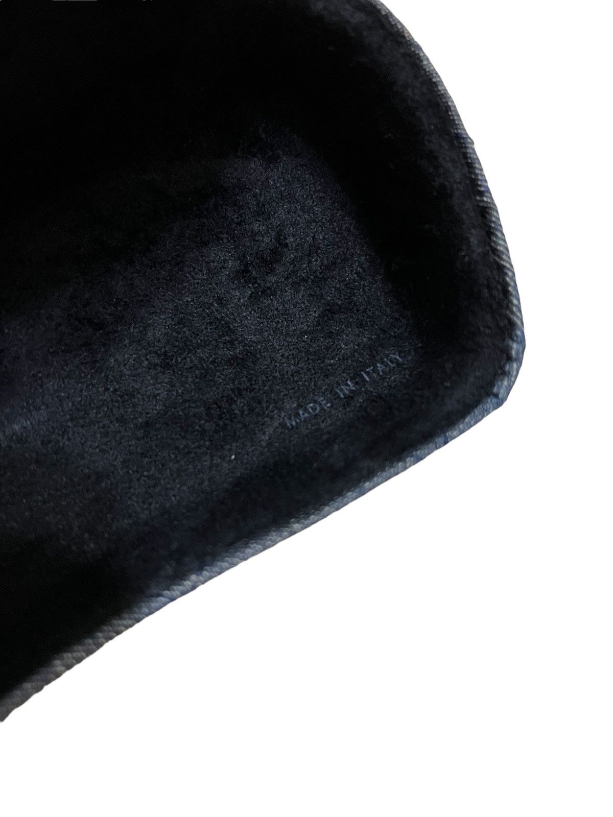 Chanel GRAIL🔥OG Chanel 🇮🇹 Indigo Denim Cult Glasses Case Size ONE SIZE - 6 Thumbnail