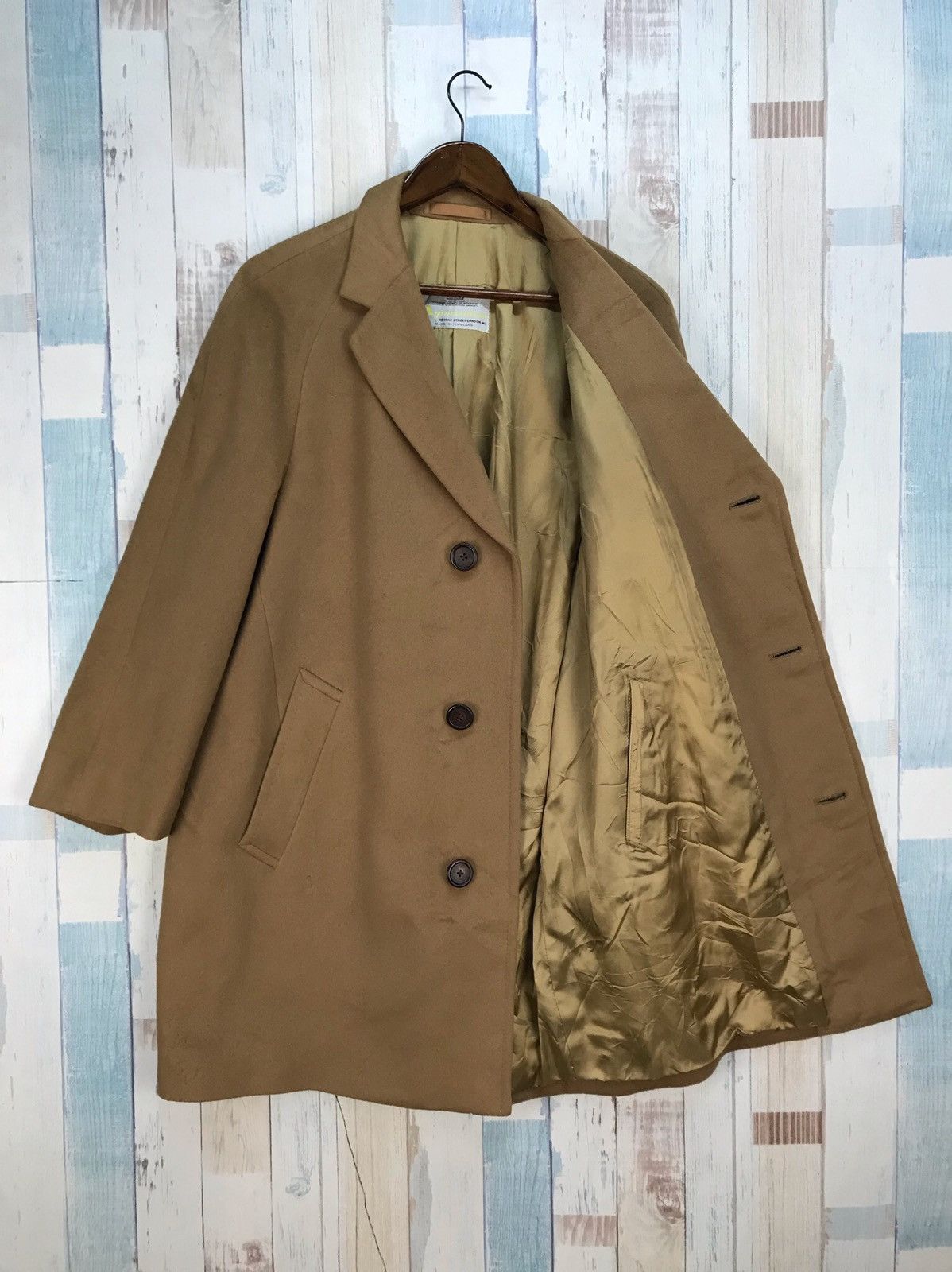 Aquascutum Vintage Aquascutum Long Jacket Made In England Size US L / EU 52-54 / 3 - 3 Thumbnail