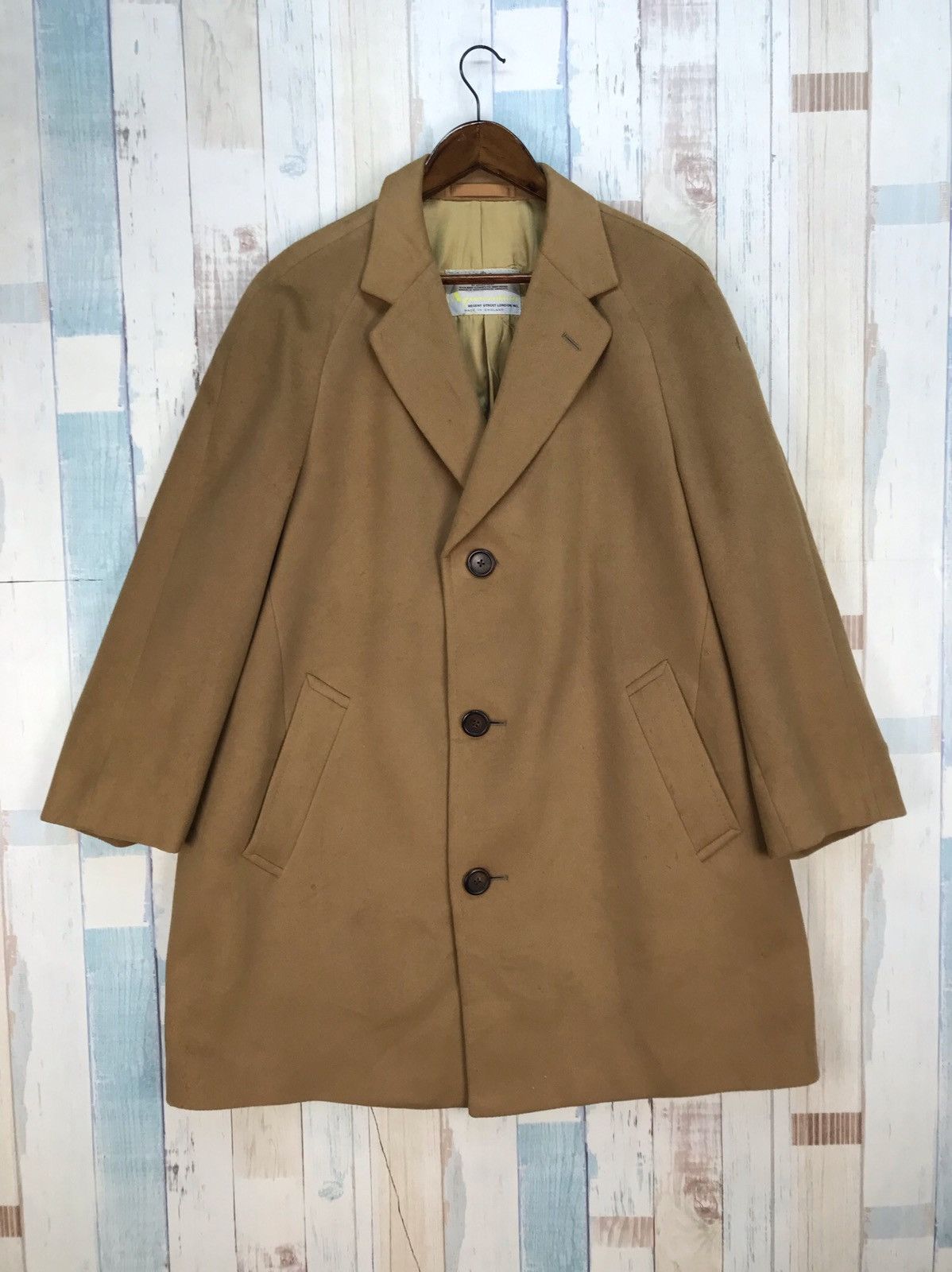 Aquascutum Vintage Aquascutum Long Jacket Made In England Size US L / EU 52-54 / 3 - 1 Thumbnail