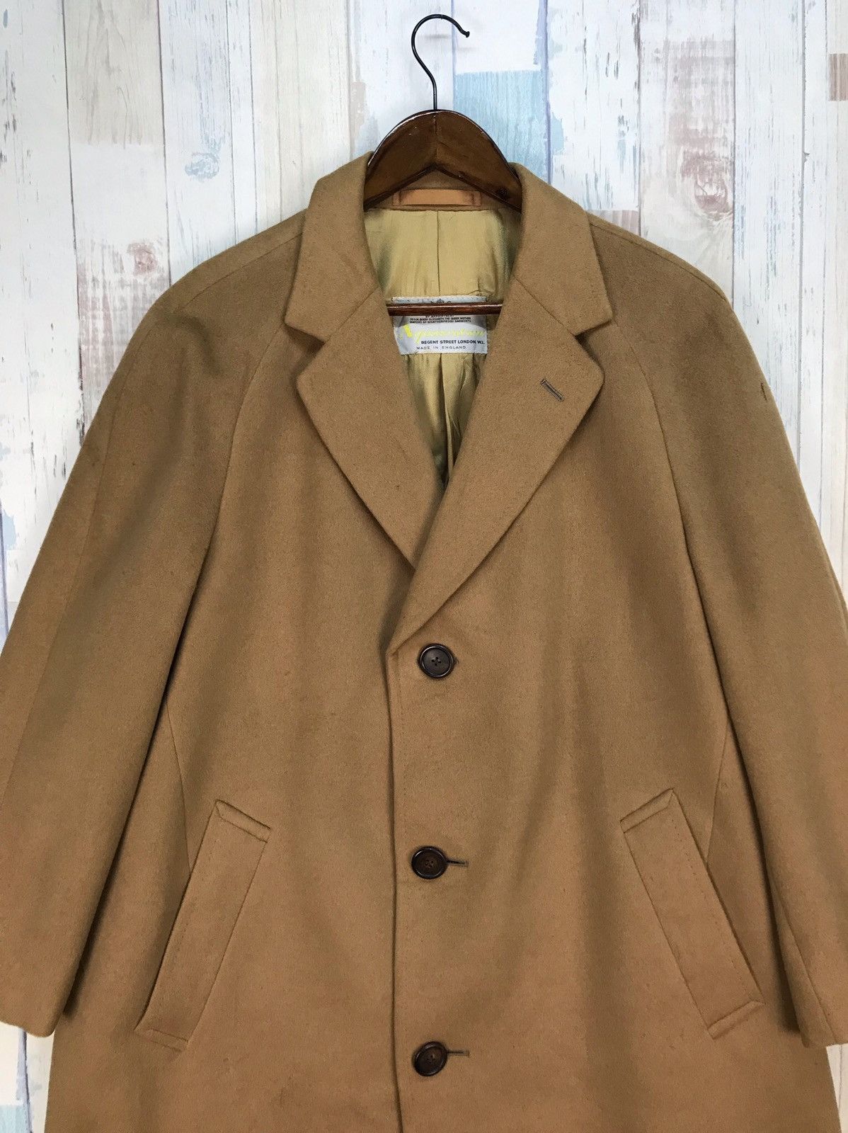 Aquascutum Vintage Aquascutum Long Jacket Made In England Size US L / EU 52-54 / 3 - 5 Thumbnail