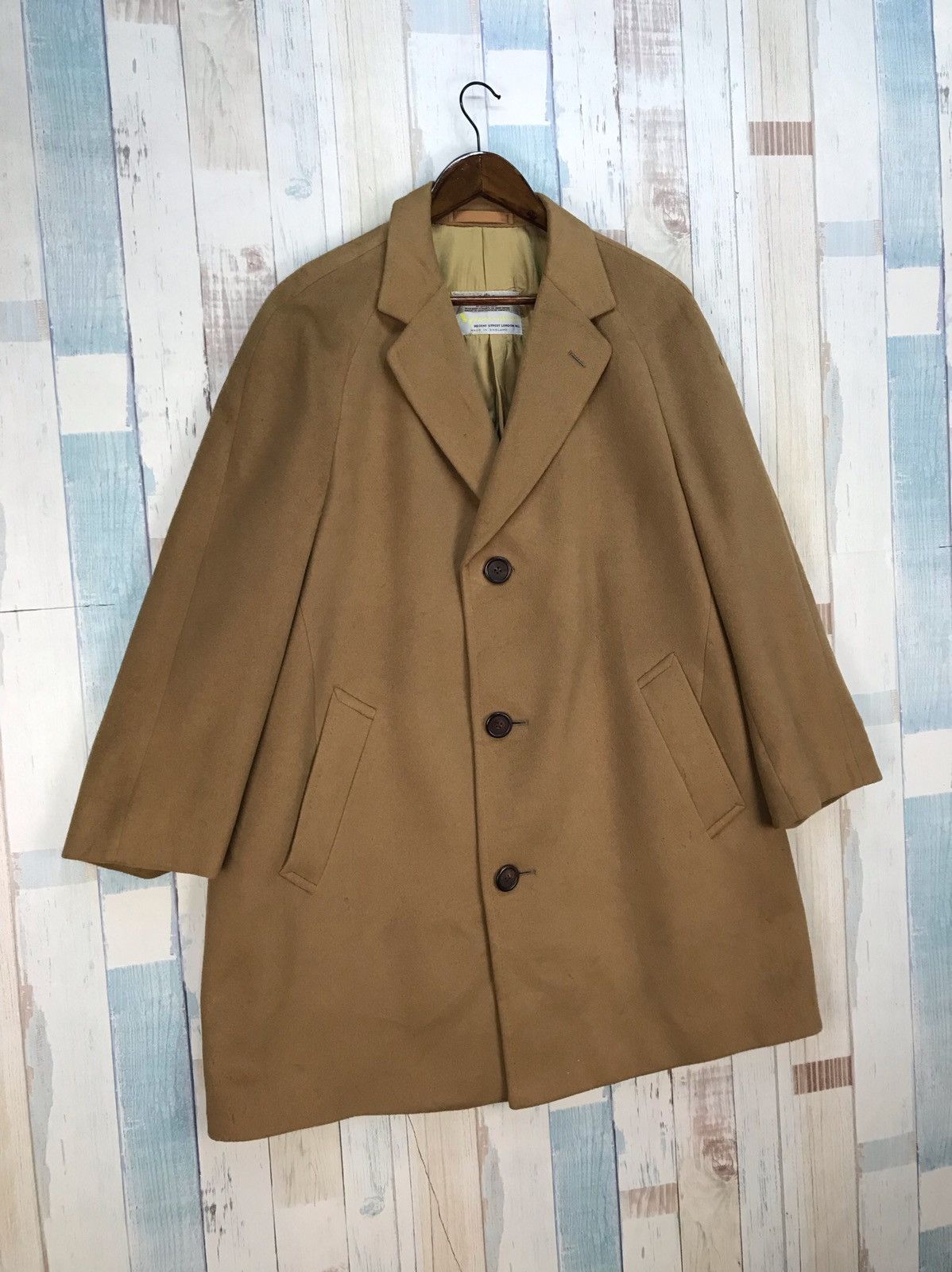 Aquascutum Vintage Aquascutum Long Jacket Made In England Size US L / EU 52-54 / 3 - 4 Thumbnail