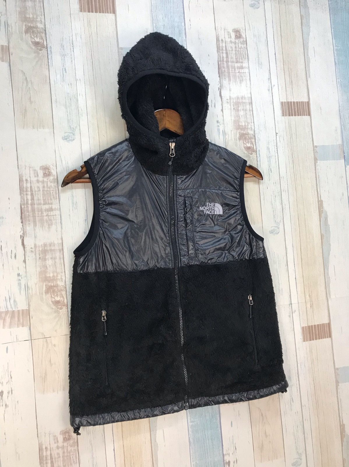 The North Face × Vintage Vintage The North Face Sleeveless Hoodie Fleece Size US M / EU 48-50 / 2 - 3 Thumbnail