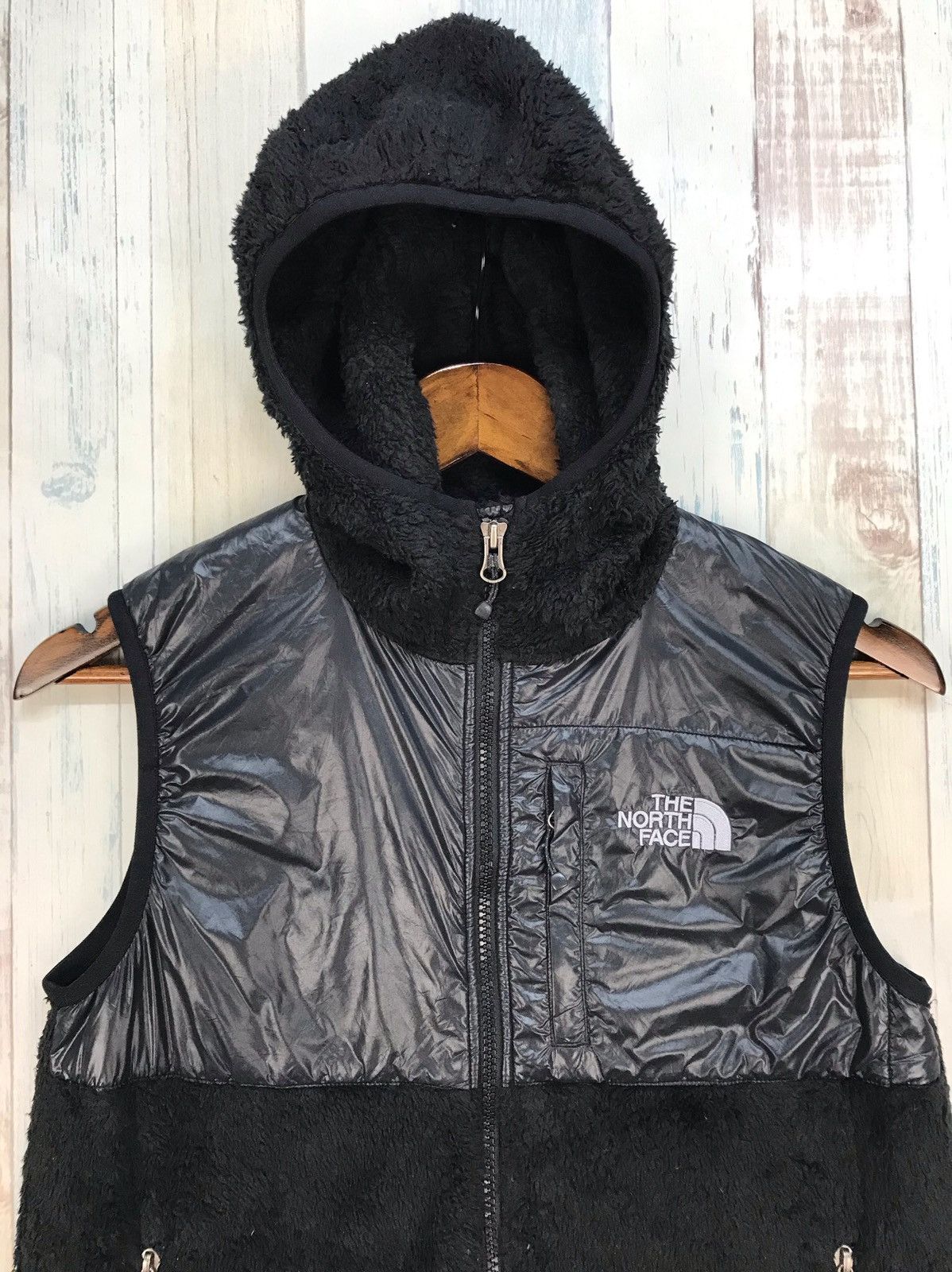 The North Face × Vintage Vintage The North Face Sleeveless Hoodie Fleece Size US M / EU 48-50 / 2 - 4 Thumbnail