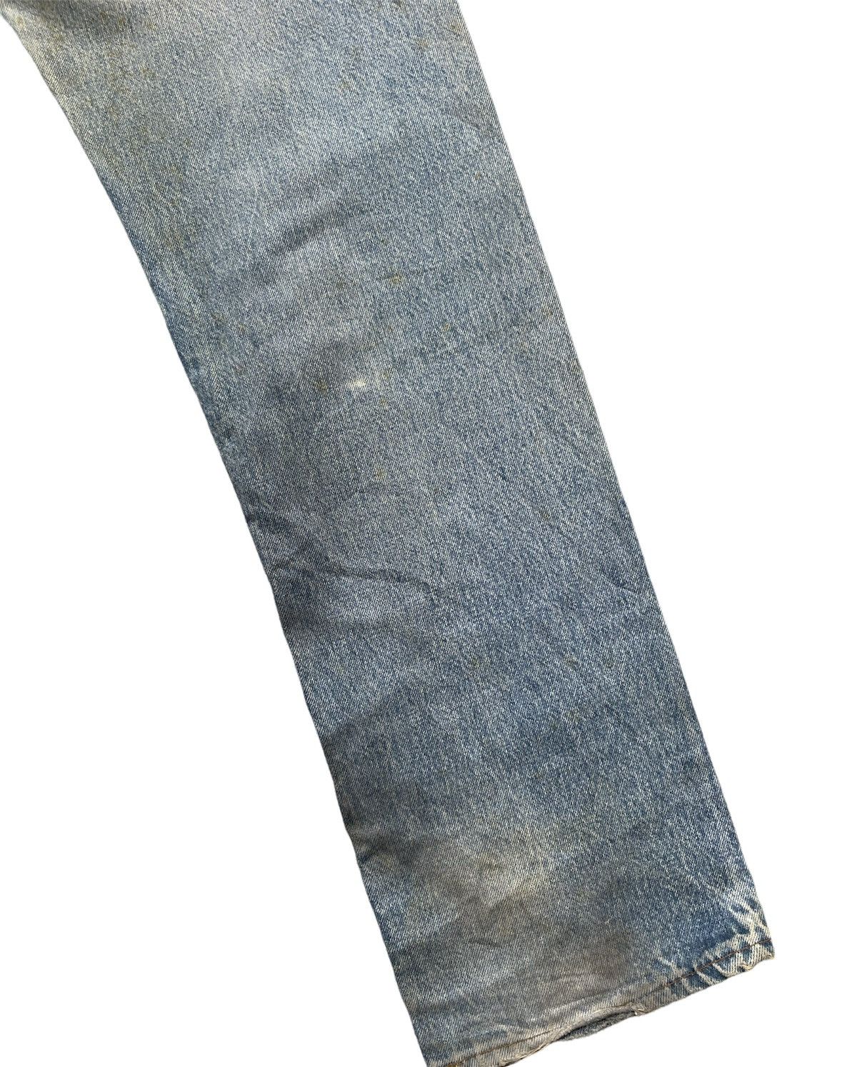 Levi's Levis 501 e 80’s Vintage Aging Faded Distressed Rework Size US 34 / EU 50 - 13 Thumbnail