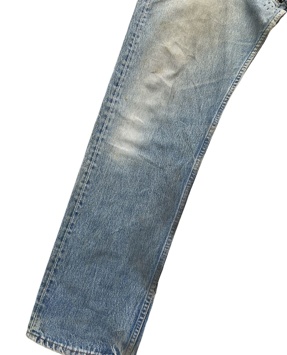 Levi's Levis 501 e 80’s Vintage Aging Faded Distressed Rework Size US 34 / EU 50 - 6 Thumbnail