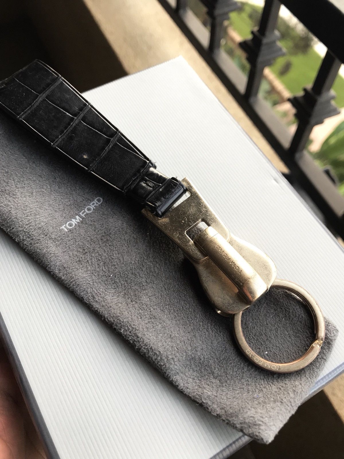 Tom Ford Crocodile Keychain Size ONE SIZE - 1 Preview
