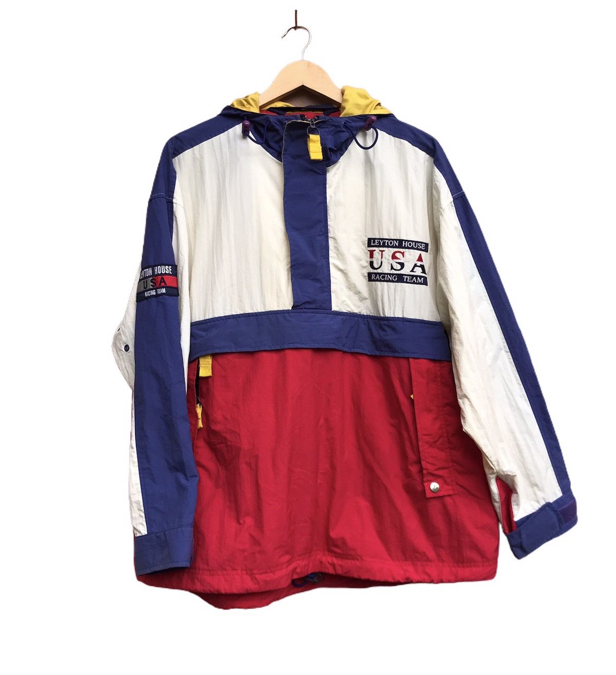 USA Olympics Vintage Leyton House USA Racing Team Oversized Jacket Size US M / EU 48-50 / 2 - 2 Thumbnail