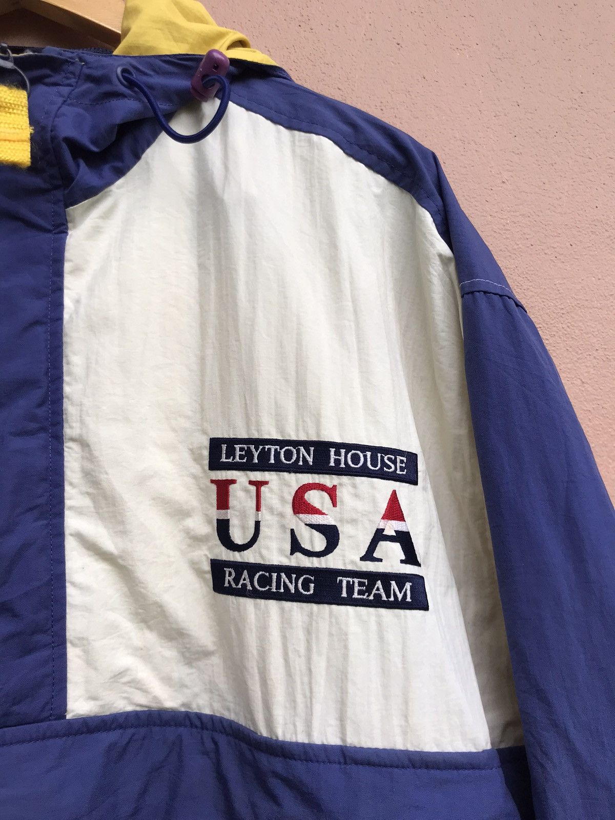USA Olympics Vintage Leyton House USA Racing Team Oversized Jacket Size US M / EU 48-50 / 2 - 5 Thumbnail