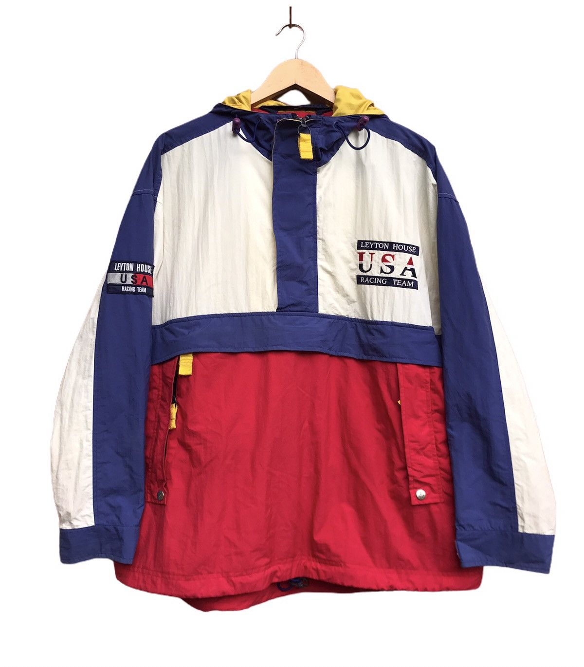 USA Olympics Vintage Leyton House USA Racing Team Oversized Jacket Size US M / EU 48-50 / 2 - 1 Thumbnail
