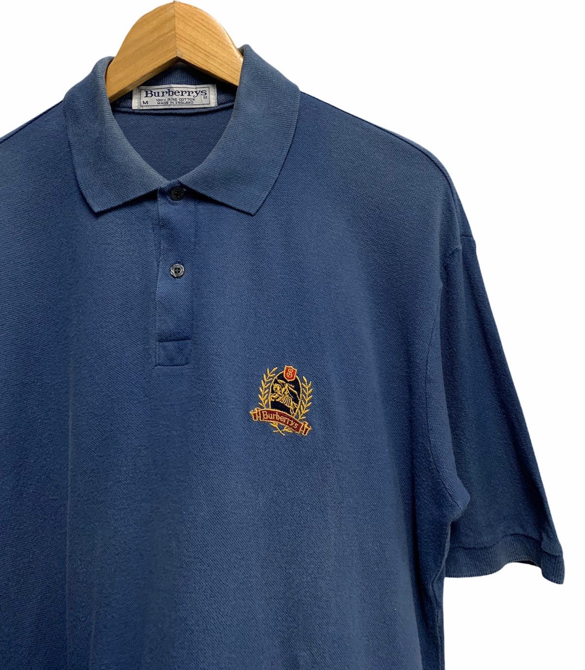 🖤 Burberry SpellOut Logo Vintage Polos Shirts