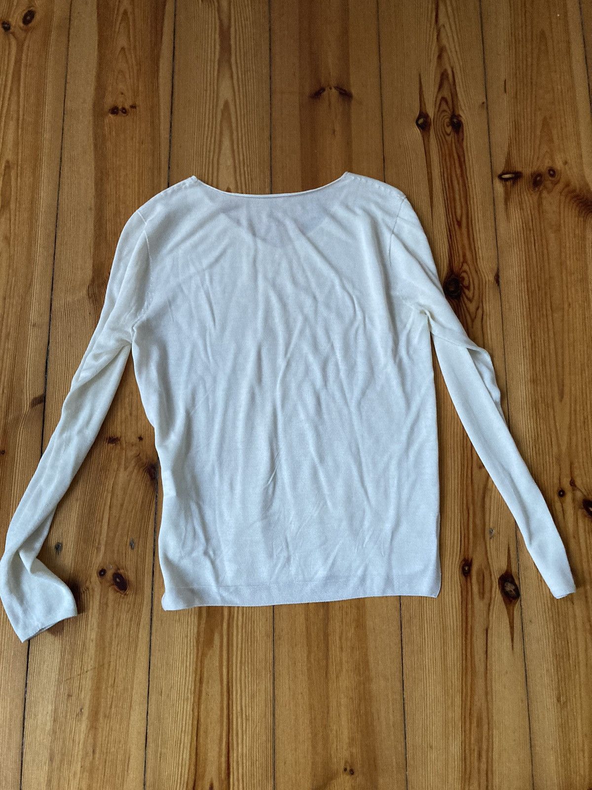 Cosmic Wonder V-Neck Silk Sweater Size US M / EU 48-50 / 2 - 7 Thumbnail