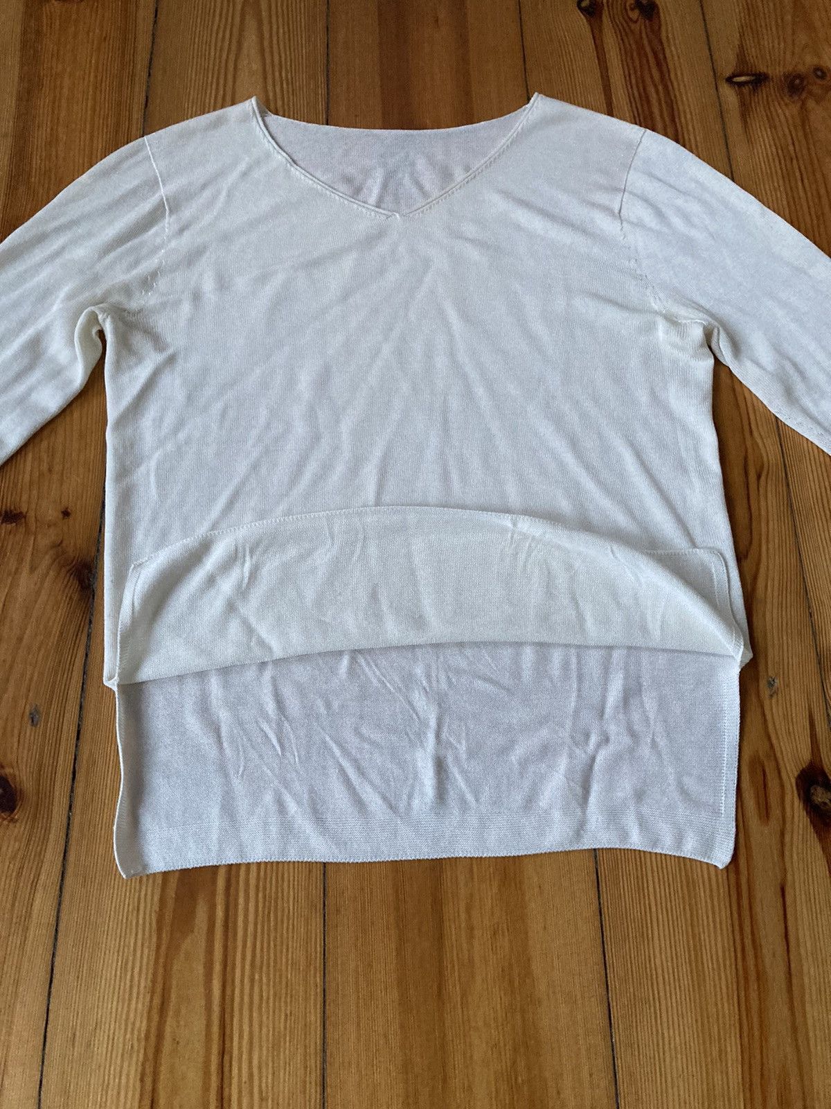 Cosmic Wonder V-Neck Silk Sweater Size US M / EU 48-50 / 2 - 2 Thumbnail