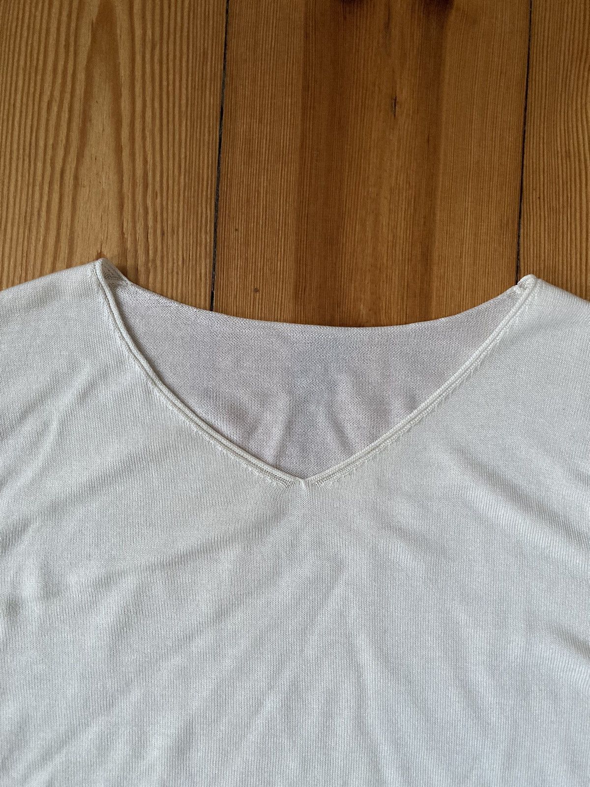 Cosmic Wonder V-Neck Silk Sweater Size US M / EU 48-50 / 2 - 3 Thumbnail