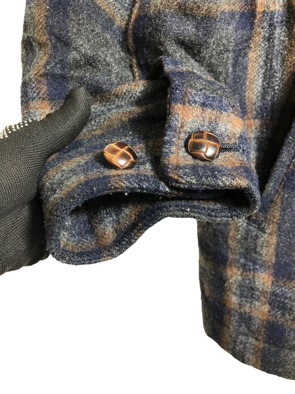 Japanese Brand × Uniqlo Japanese Brand Uniqlo Flannel wool zipper Jacket Size US XL / EU 56 / 4 - 4 Thumbnail