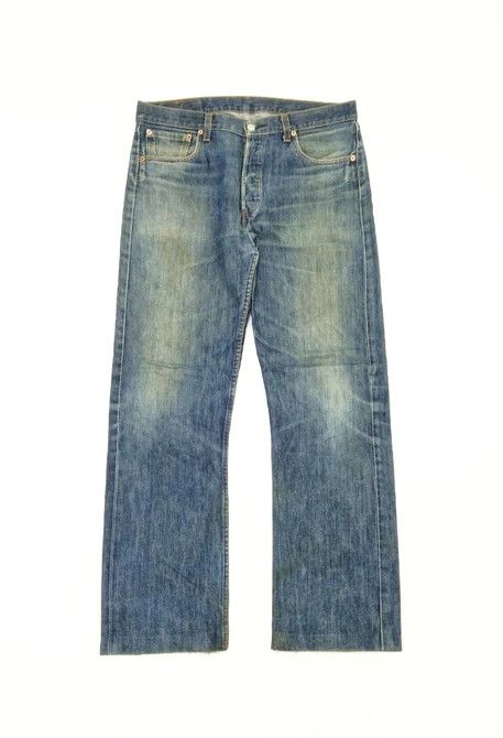 image of Levis x Vintage Levi's 501 Distressed Jeans 34X31 in Blue, Men's