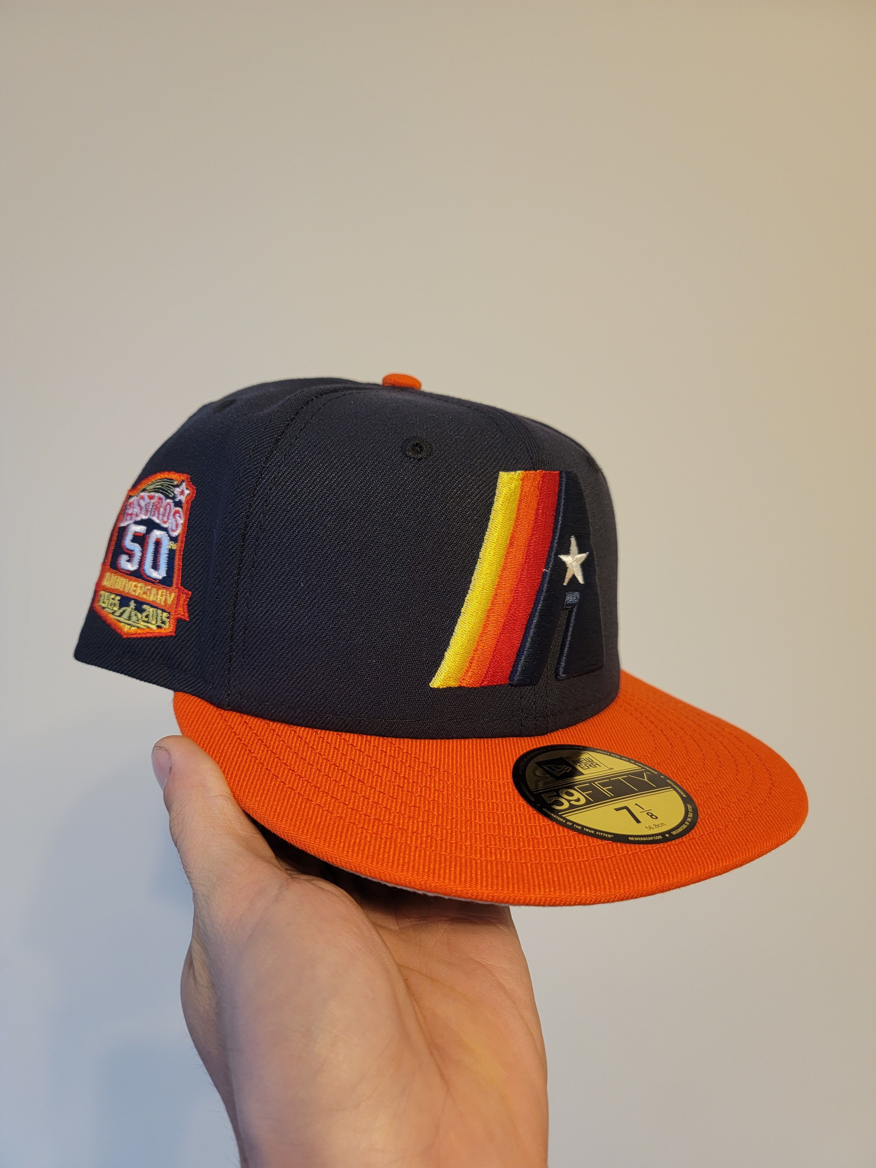 NEW ERA × FELT Houston Astros-7 1/2✨️ FELT x Houston Astros Navy 59FIFTY Fitted Hat – New Era Cap