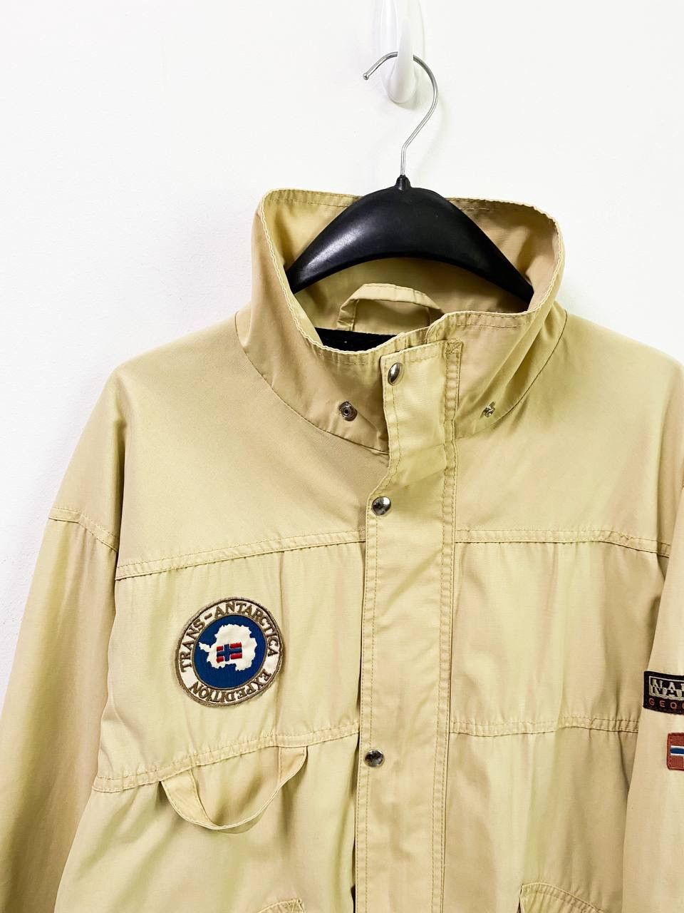 Napapijri × Vintage Vintage Napapijri Raincoat Waterproof Jacket Size US L / EU 52-54 / 3 - 2 Thumbnail