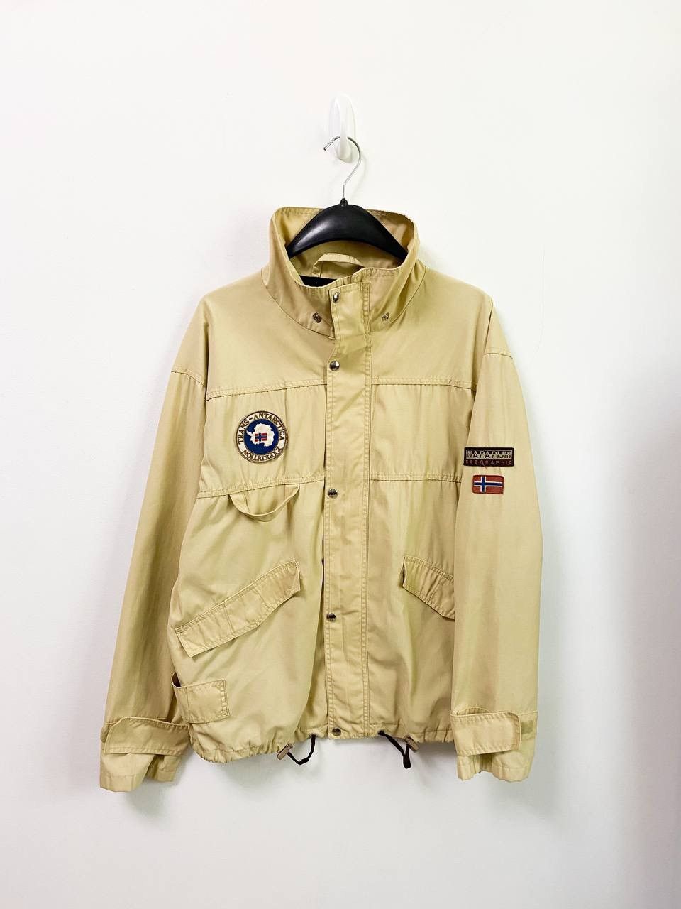 Napapijri × Vintage Vintage Napapijri Raincoat Waterproof Jacket Size US L / EU 52-54 / 3 - 1 Thumbnail
