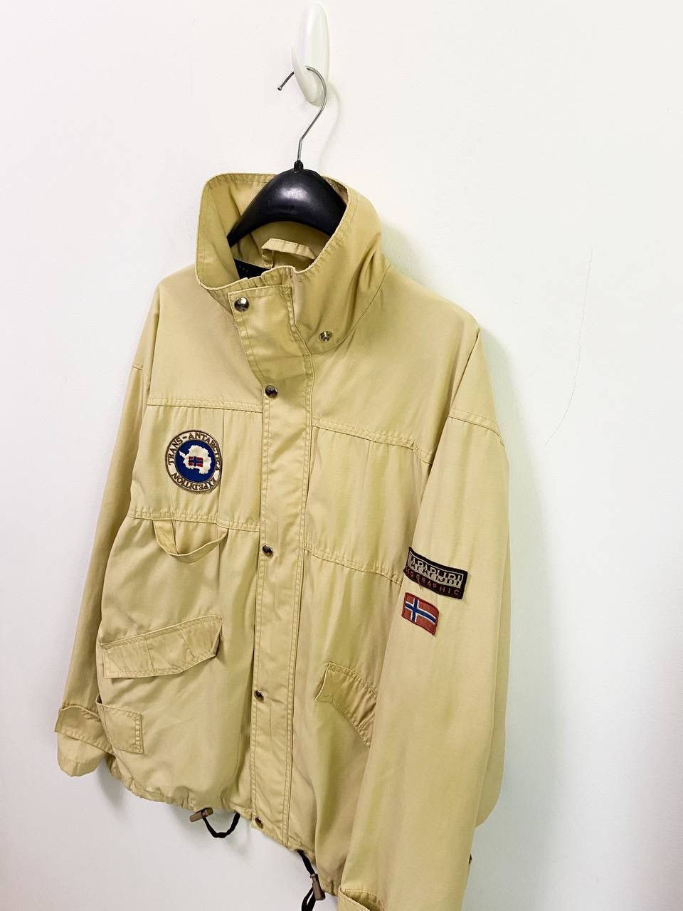 Napapijri × Vintage Vintage Napapijri Raincoat Waterproof Jacket Size US L / EU 52-54 / 3 - 4 Thumbnail