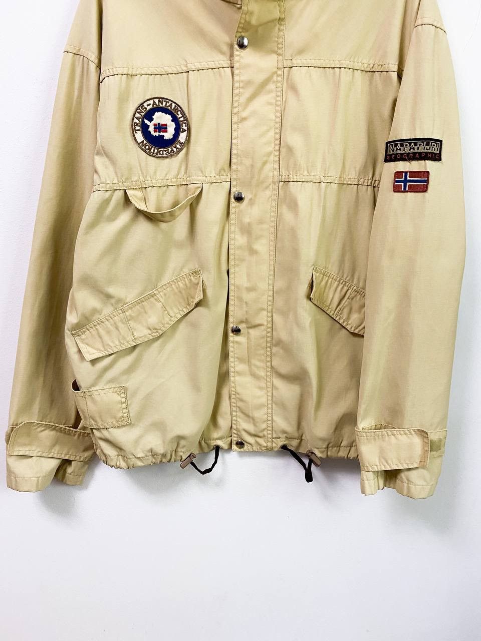 Napapijri × Vintage Vintage Napapijri Raincoat Waterproof Jacket Size US L / EU 52-54 / 3 - 6 Thumbnail