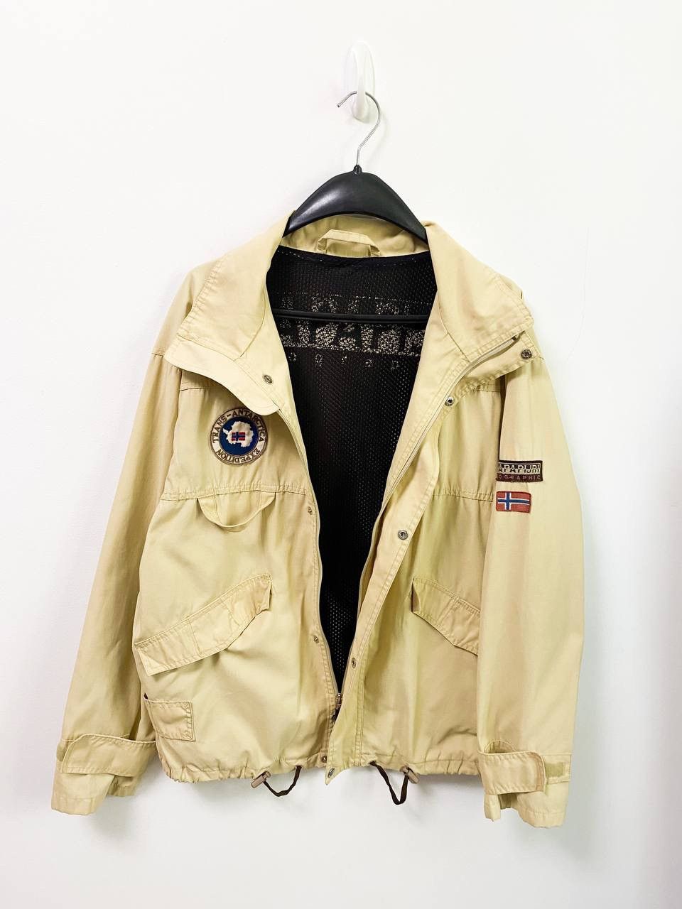 Napapijri × Vintage Vintage Napapijri Raincoat Waterproof Jacket Size US L / EU 52-54 / 3 - 11 Thumbnail