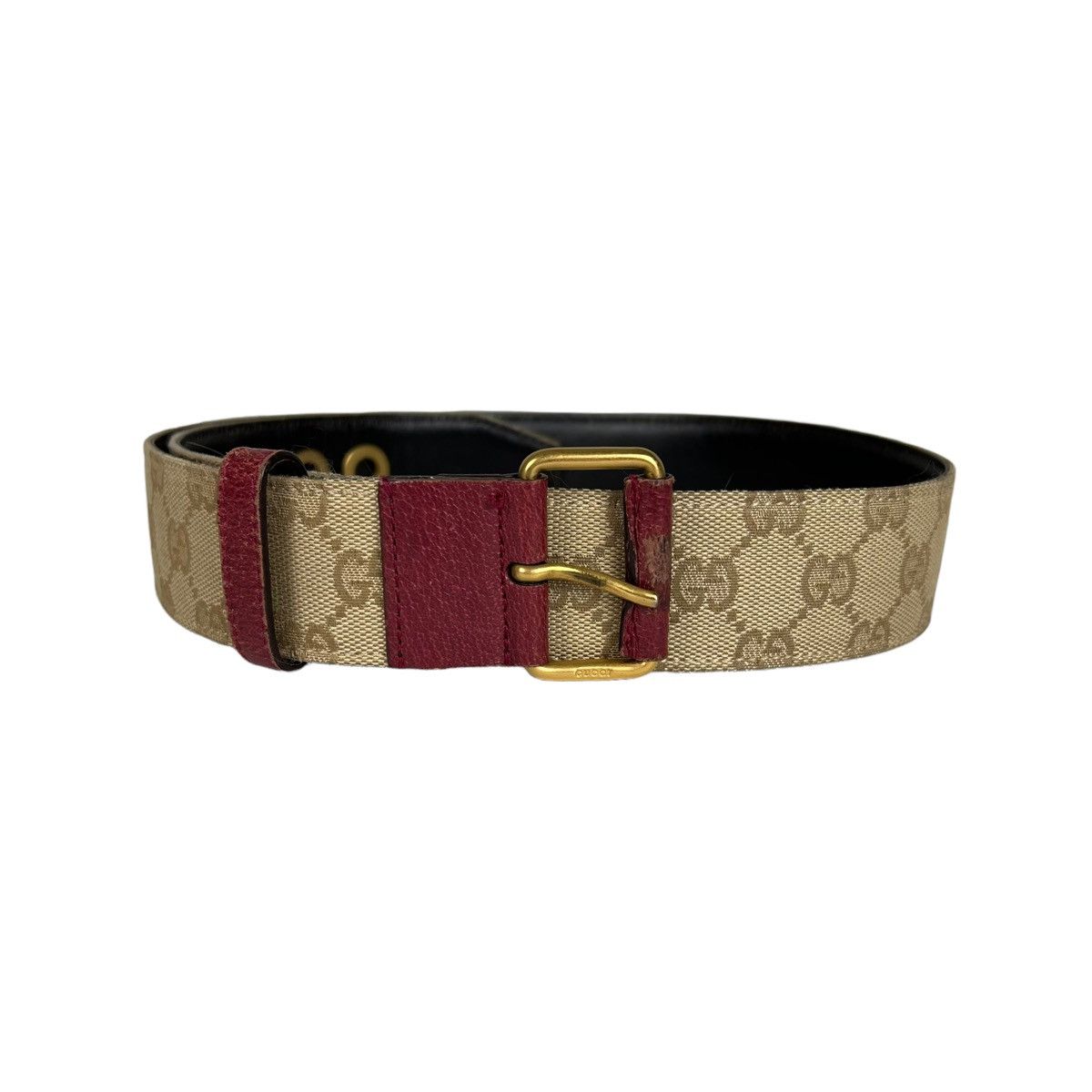 Gucci Gucci Monogram Belt Size ONE SIZE - 1 Thumbnail