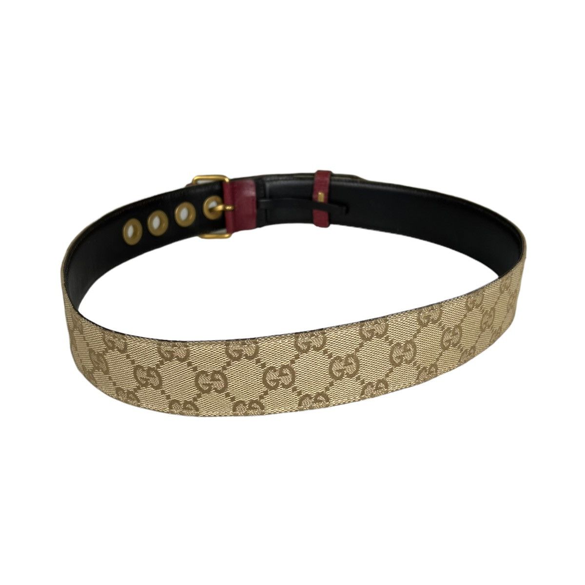Gucci Gucci Monogram Belt Size ONE SIZE - 3 Thumbnail